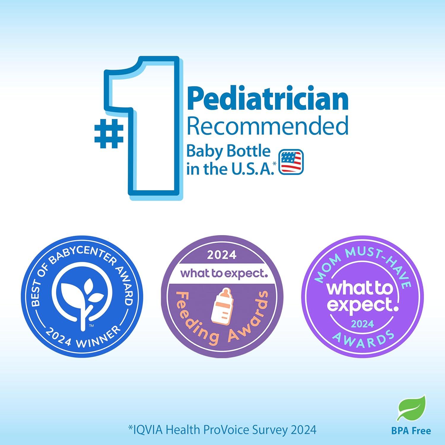 Biberones Anti-Cólico Dr. Brown's Natural Flow 150 mL Paquete 4