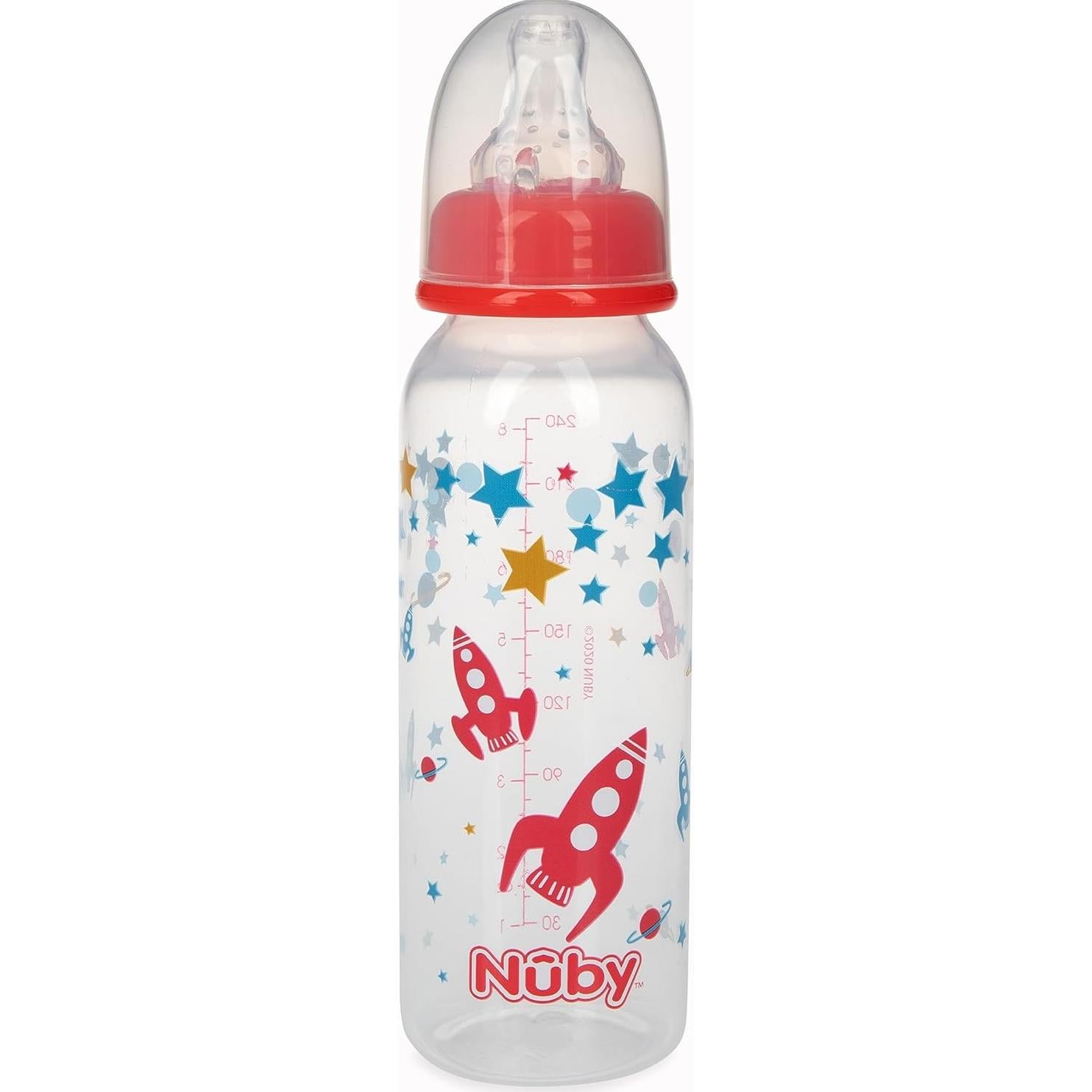 Botella Nuby Sin Goteo 8 Oz (236 ml) Colores Variados