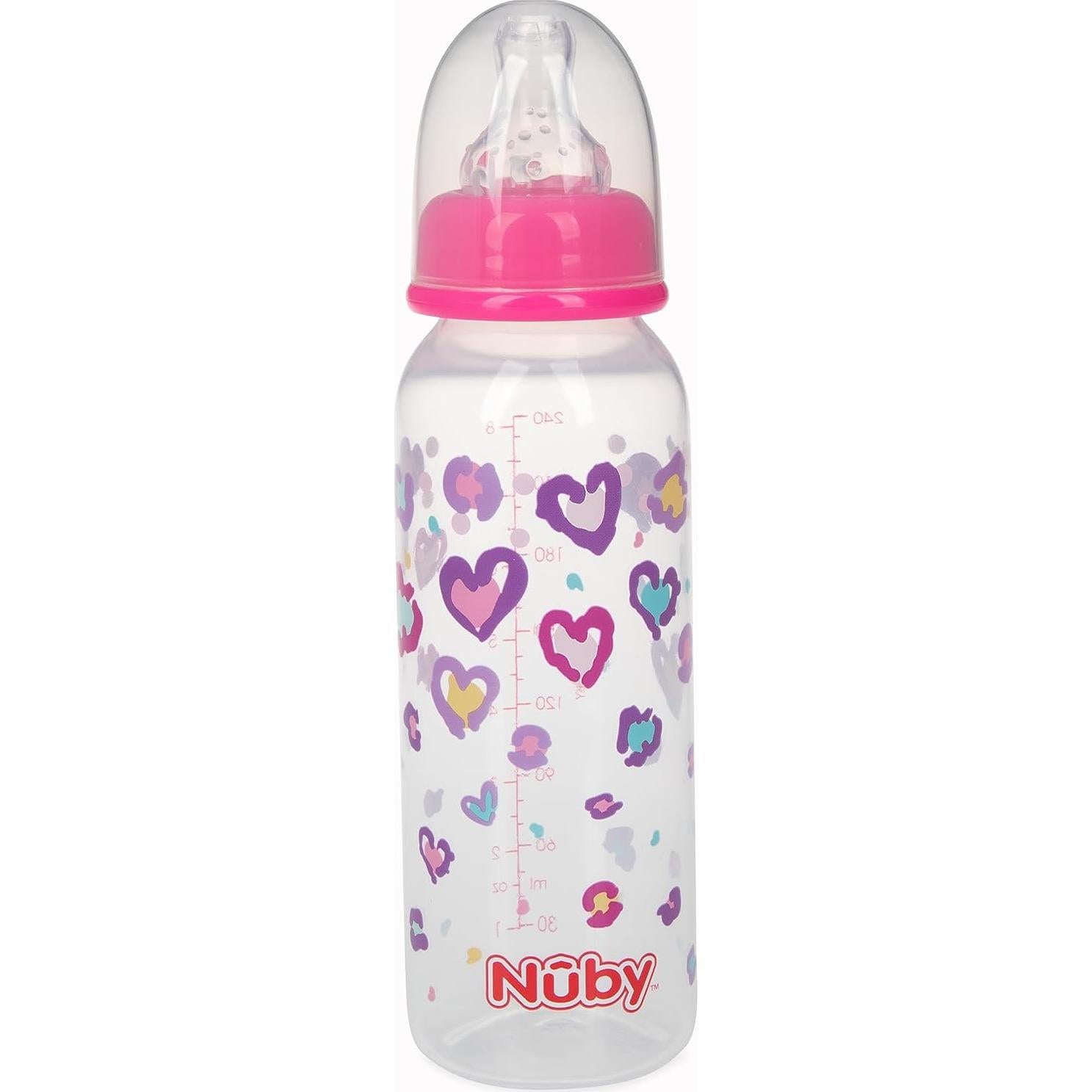 Botella Nuby Sin Goteo 8 Oz (236 ml) Colores Variados
