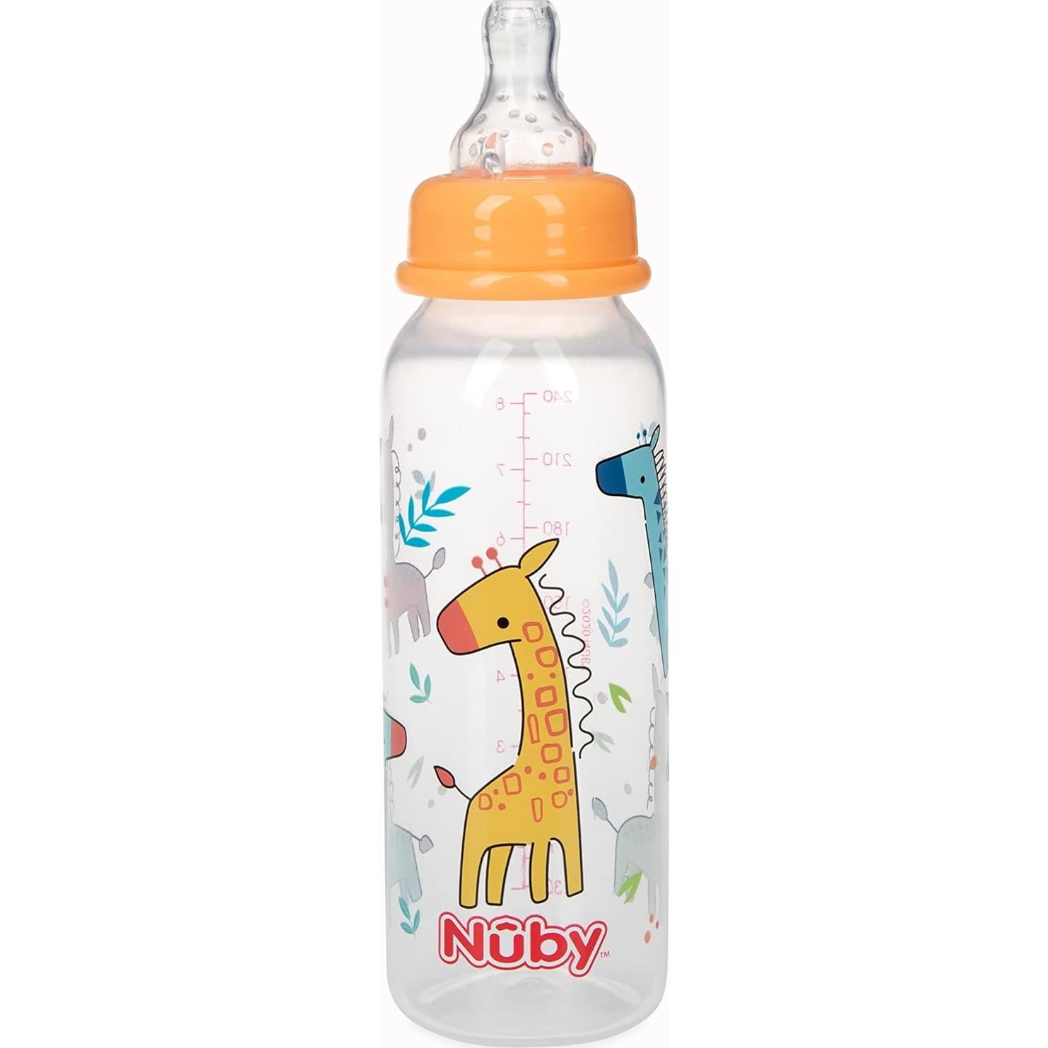 Botella Nuby Sin Goteo 8 Oz (236 ml) Colores Variados