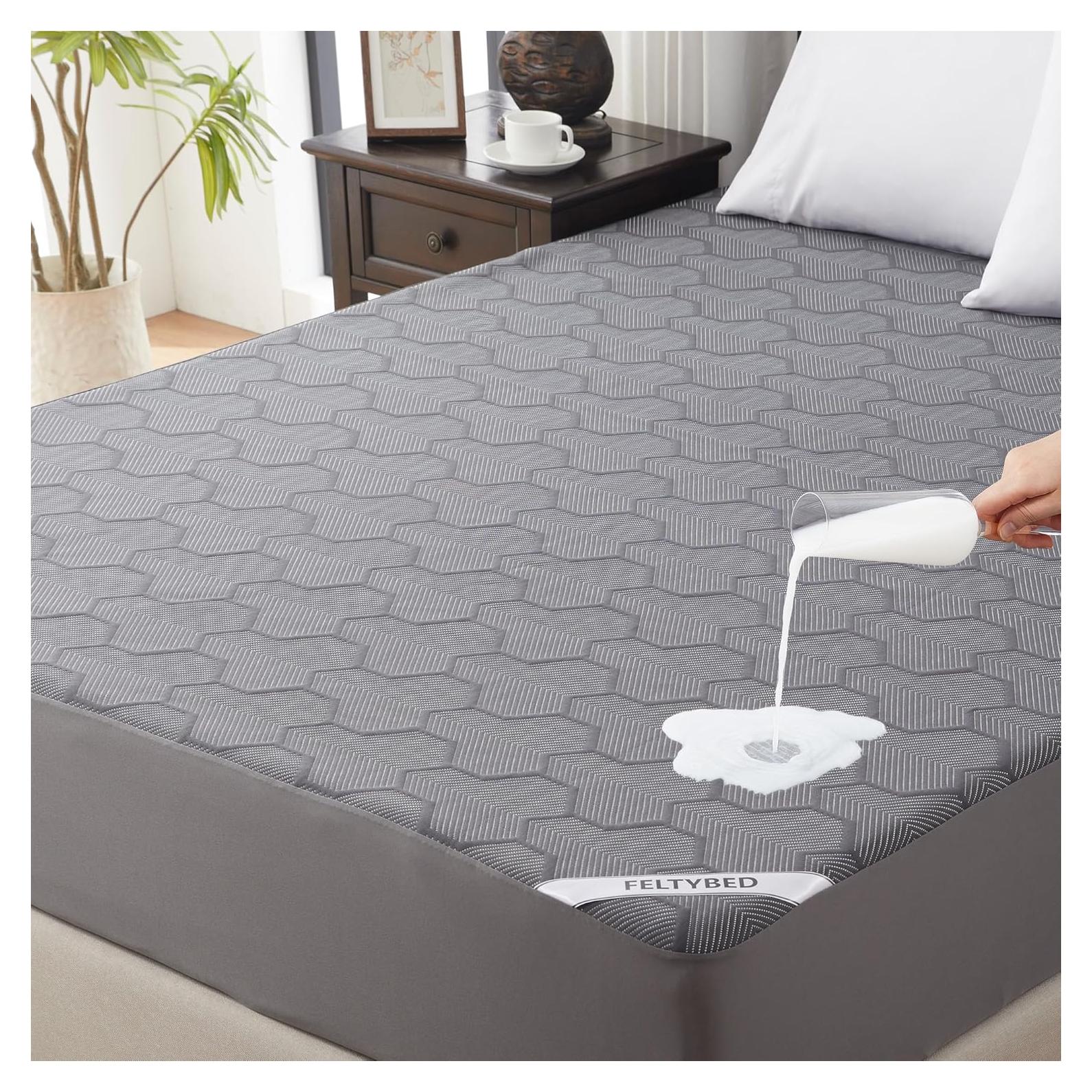Protector de Colchón Impermeable FELTYBED Cal King 3D Aireada
