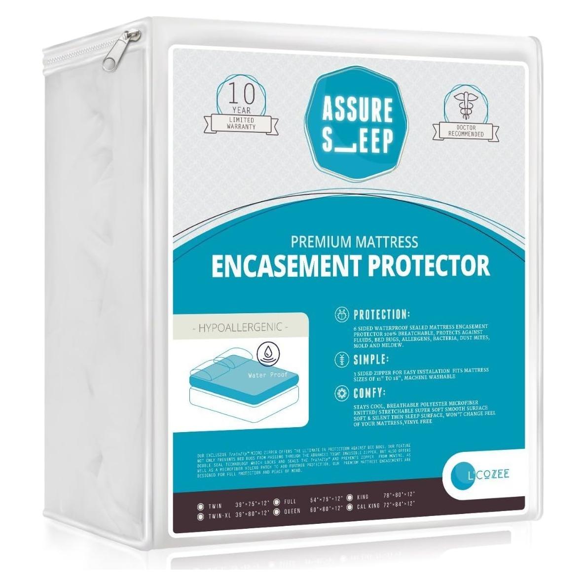 Cubierta de colchón impermeable L'COZEE cuna 132x71 cm