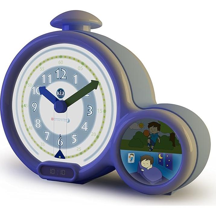 Reloj Despertador Kid'Sleep Pabobo Azul Digital y Analógico