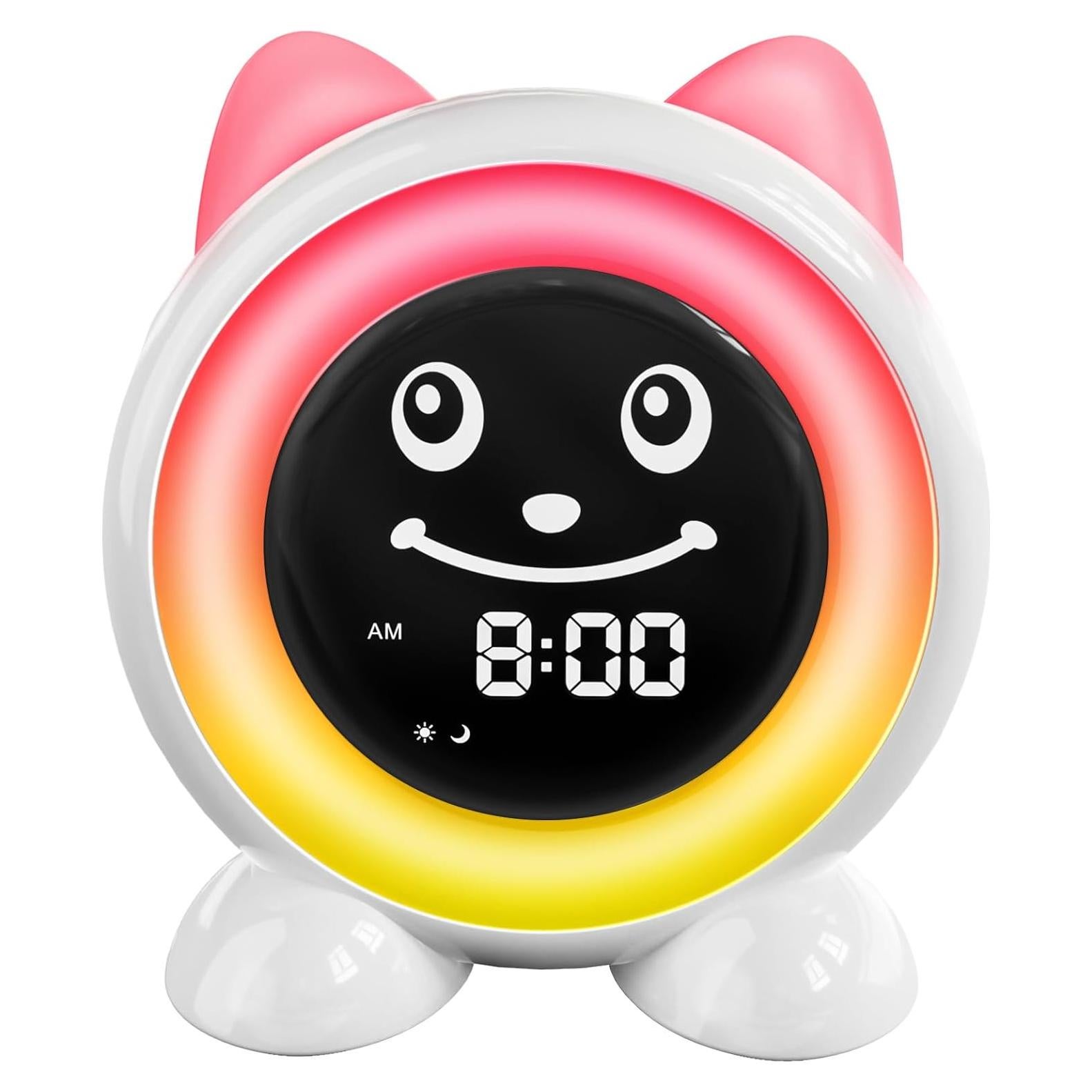 Reloj Despertador Infantil FiveHome con Luz Nocturna y Temporizador