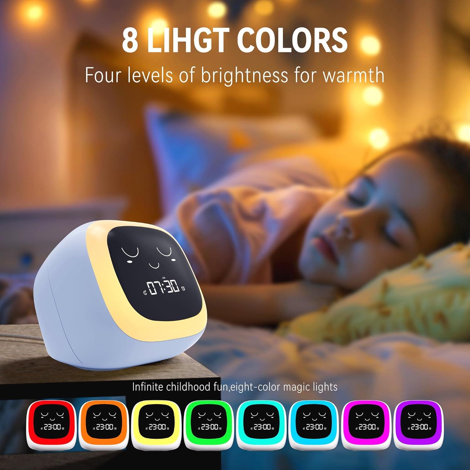 Reloj Despertador Infantil ZUZUKID con Luz Nocturna y Música