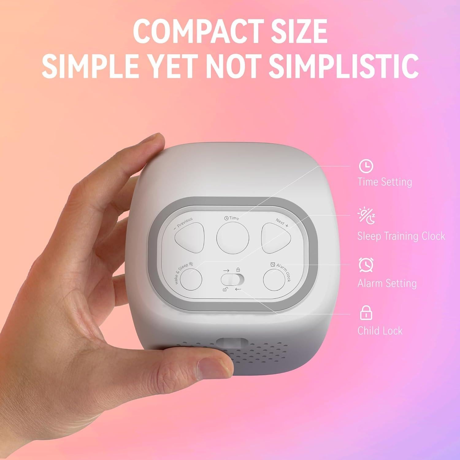 Reloj Despertador Infantil ZUZUKID con Luz Nocturna y Música