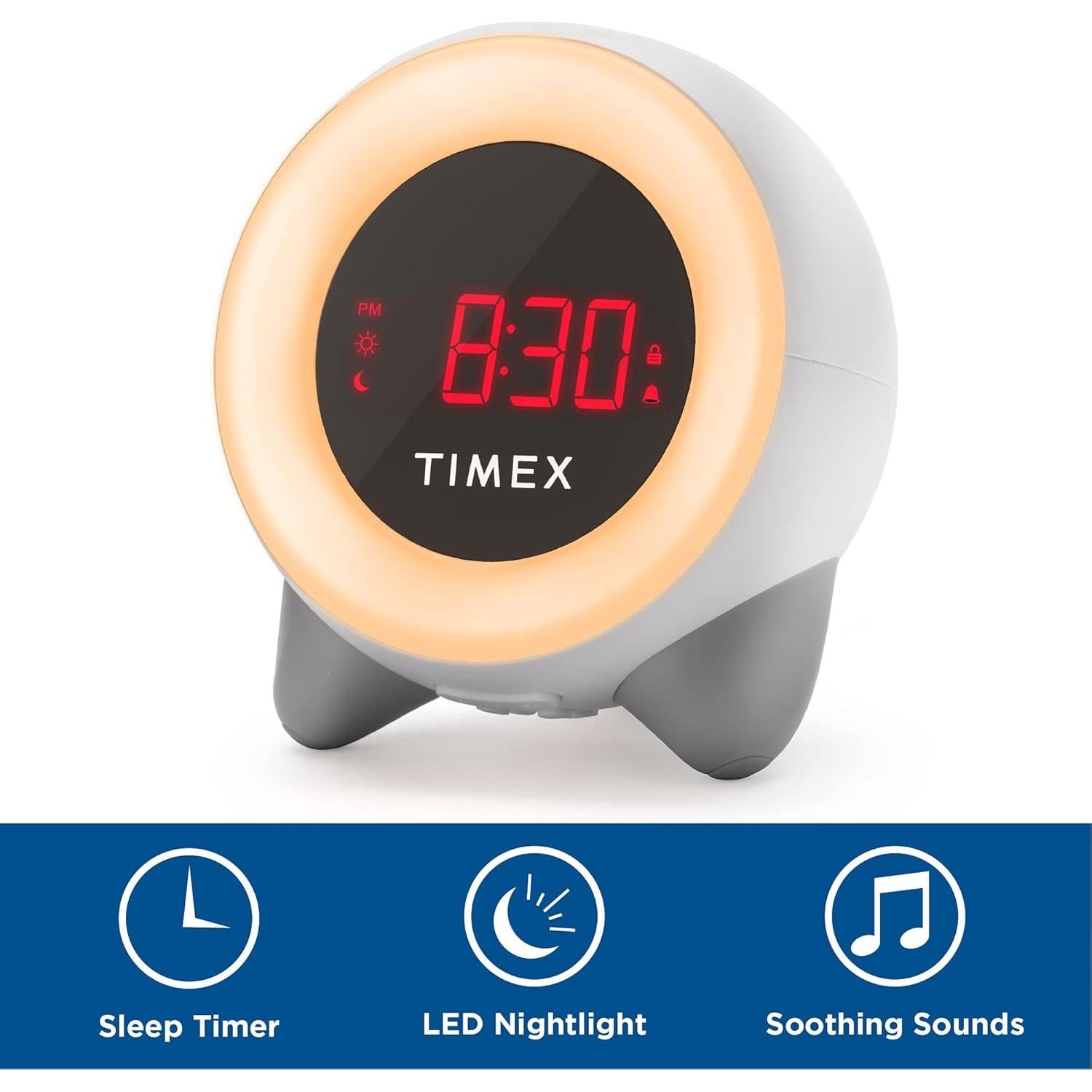 Reloj Despertador Infantil Timex TK321 con Luz Nocturna