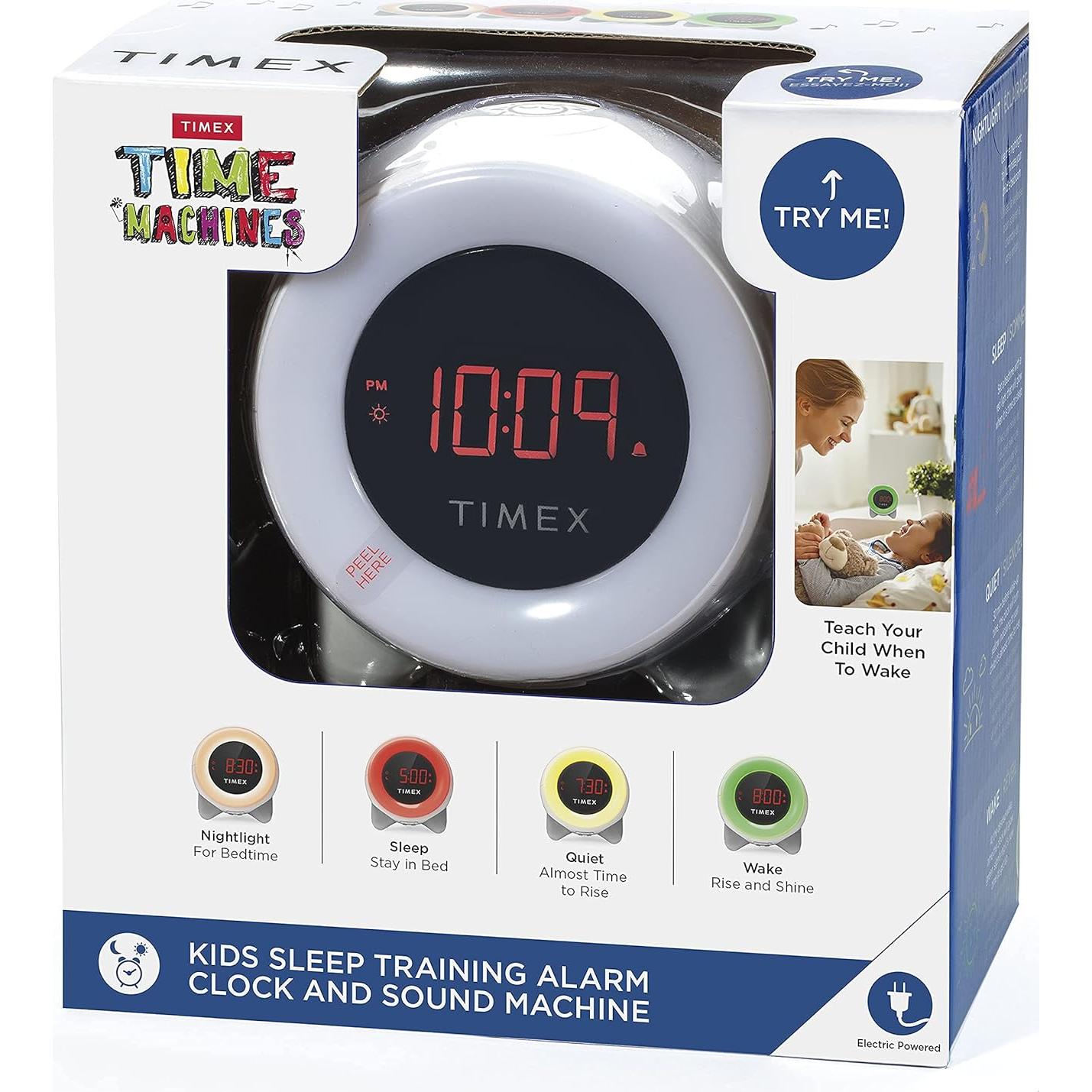 Reloj Despertador Infantil Timex TK321 con Luz Nocturna