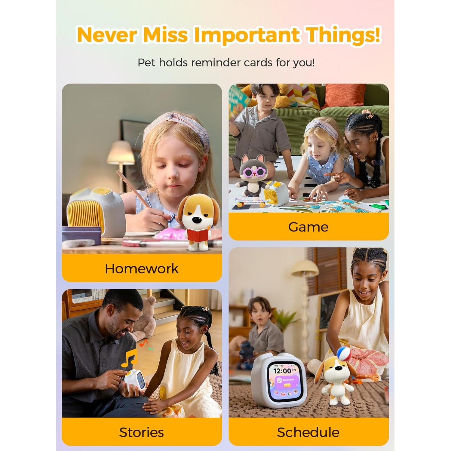 Juguete Educativo Pawpal Think Academy - Mascota Digital 3+