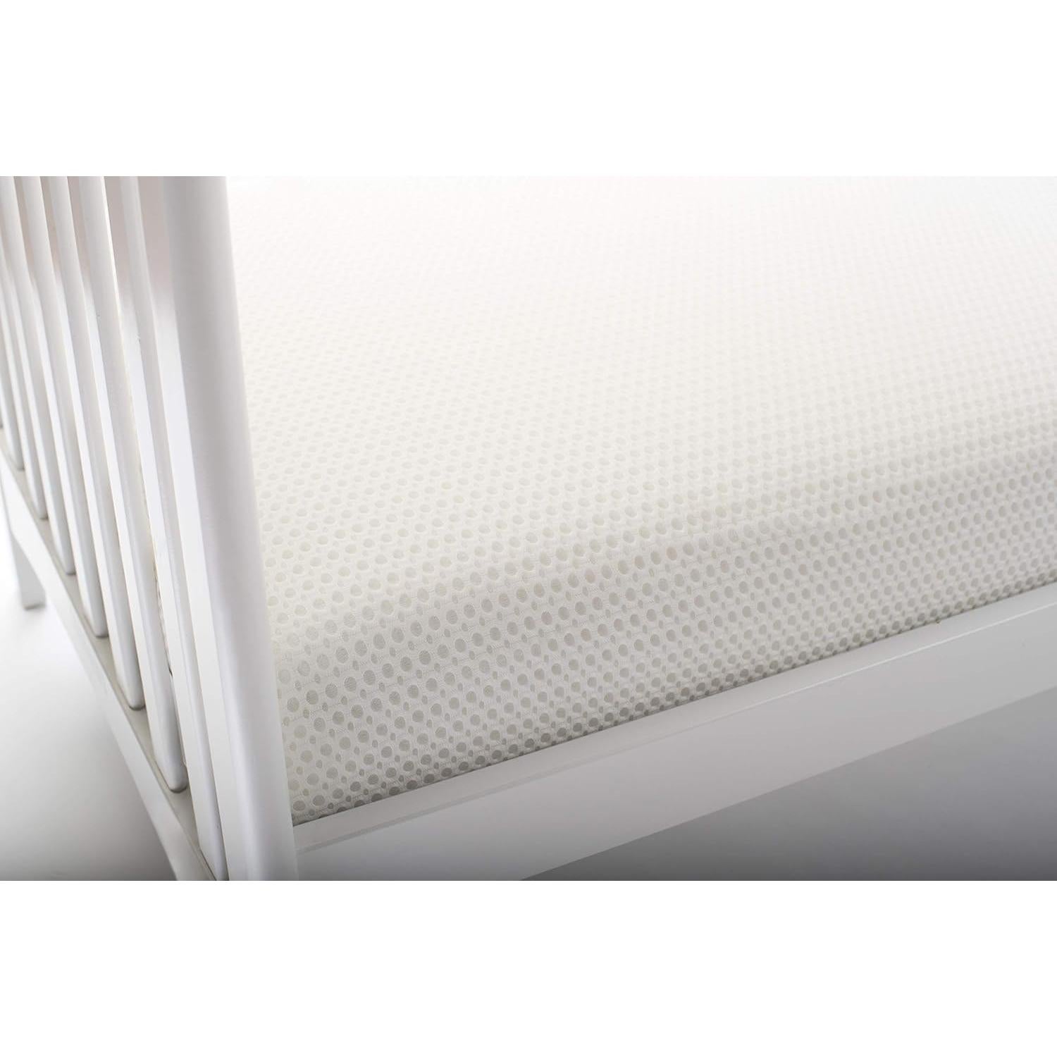 Almohadilla de Colchón Transpirable Lullaby Earth Blanca 132x71 cm