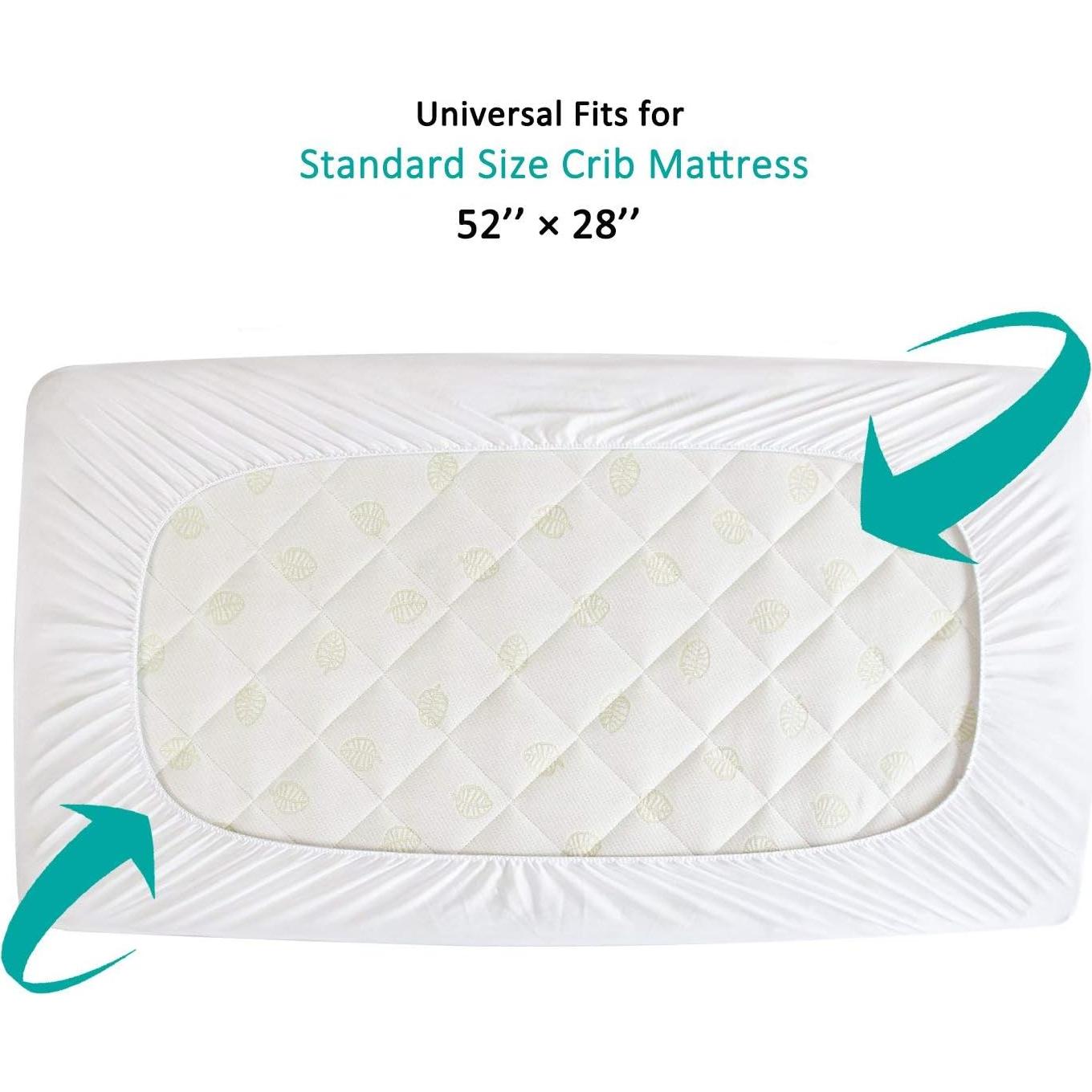 Protector de Colchón Impermeable Biloban 132x71 cm 2 Unidades