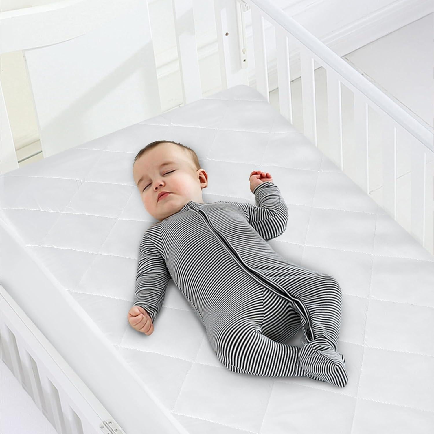 Protector de Colchón Impermeable Biloban 132x71 cm 2 Unidades