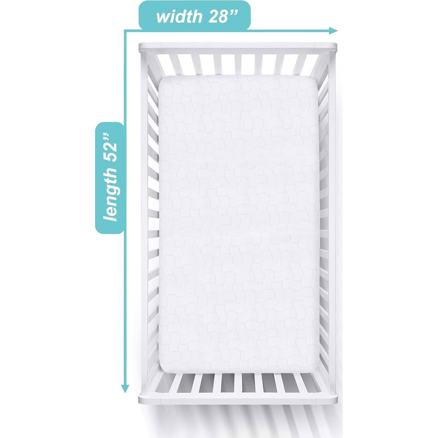 Protector de Colchón Impermeable American Baby 132x71 cm Acolchado