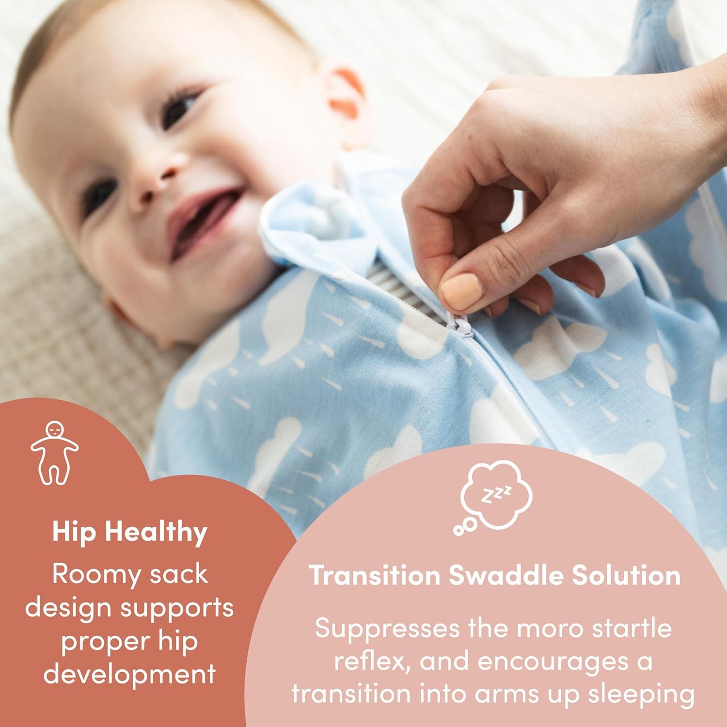 Sleeping Baby Zipadee-Zip Swaddle y Snuggle Strap Unisex