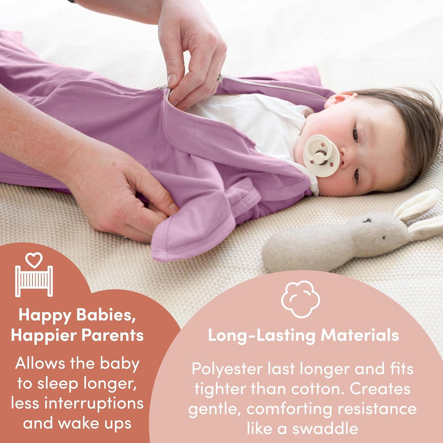 SleepingBaby Zipadee-Zip Swaddle Transición Lavanda X-Pequeño