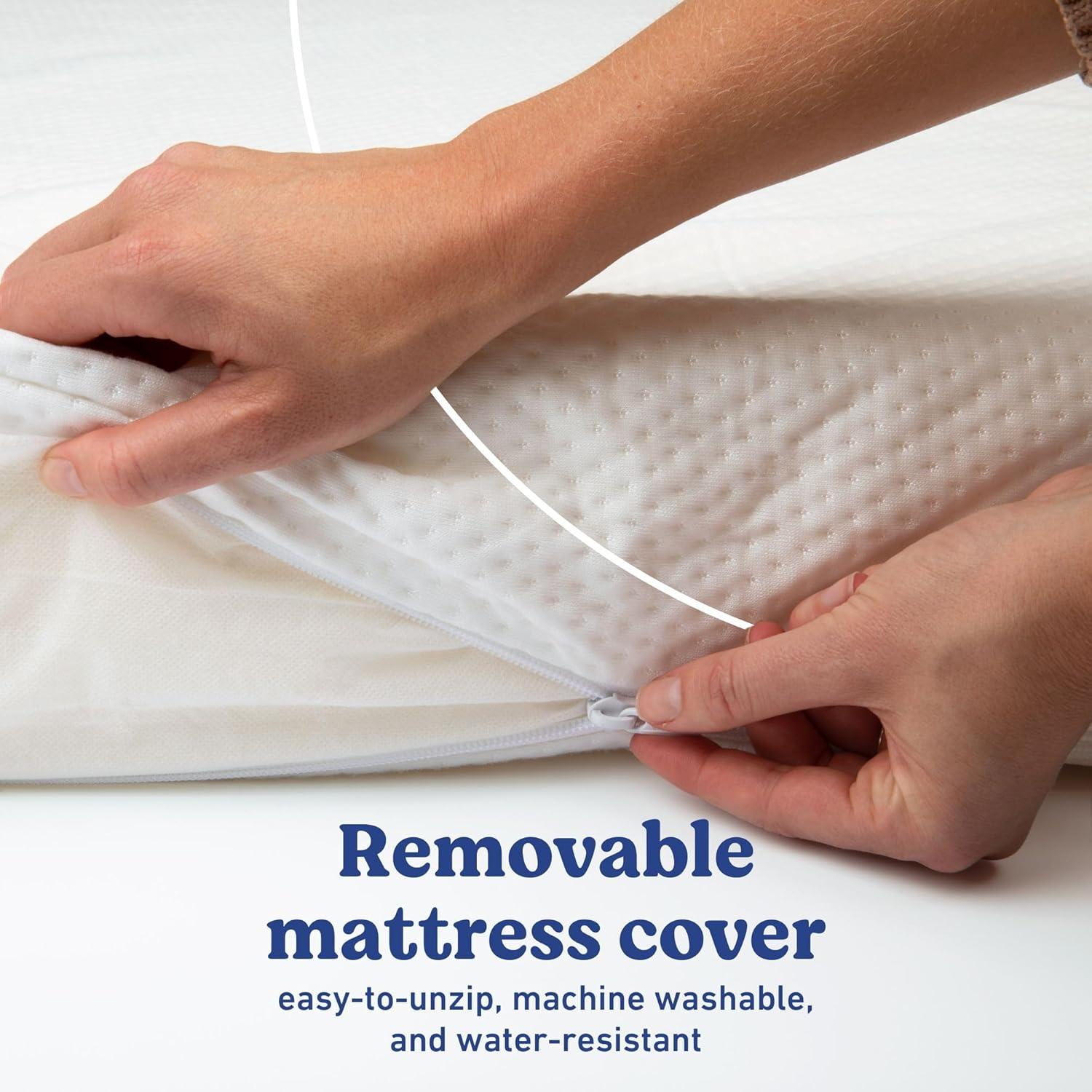 Colchón Graco Premium para Cuna y Niños - 132x71 cm, Impermeable