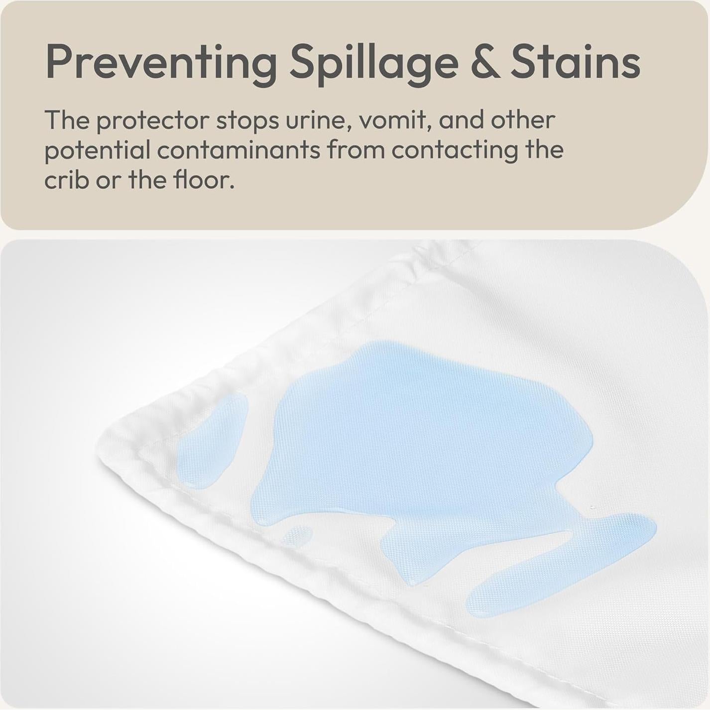 Protector de Base de Cuna NUMU Air Repelente al Agua 101.6x69.85cm