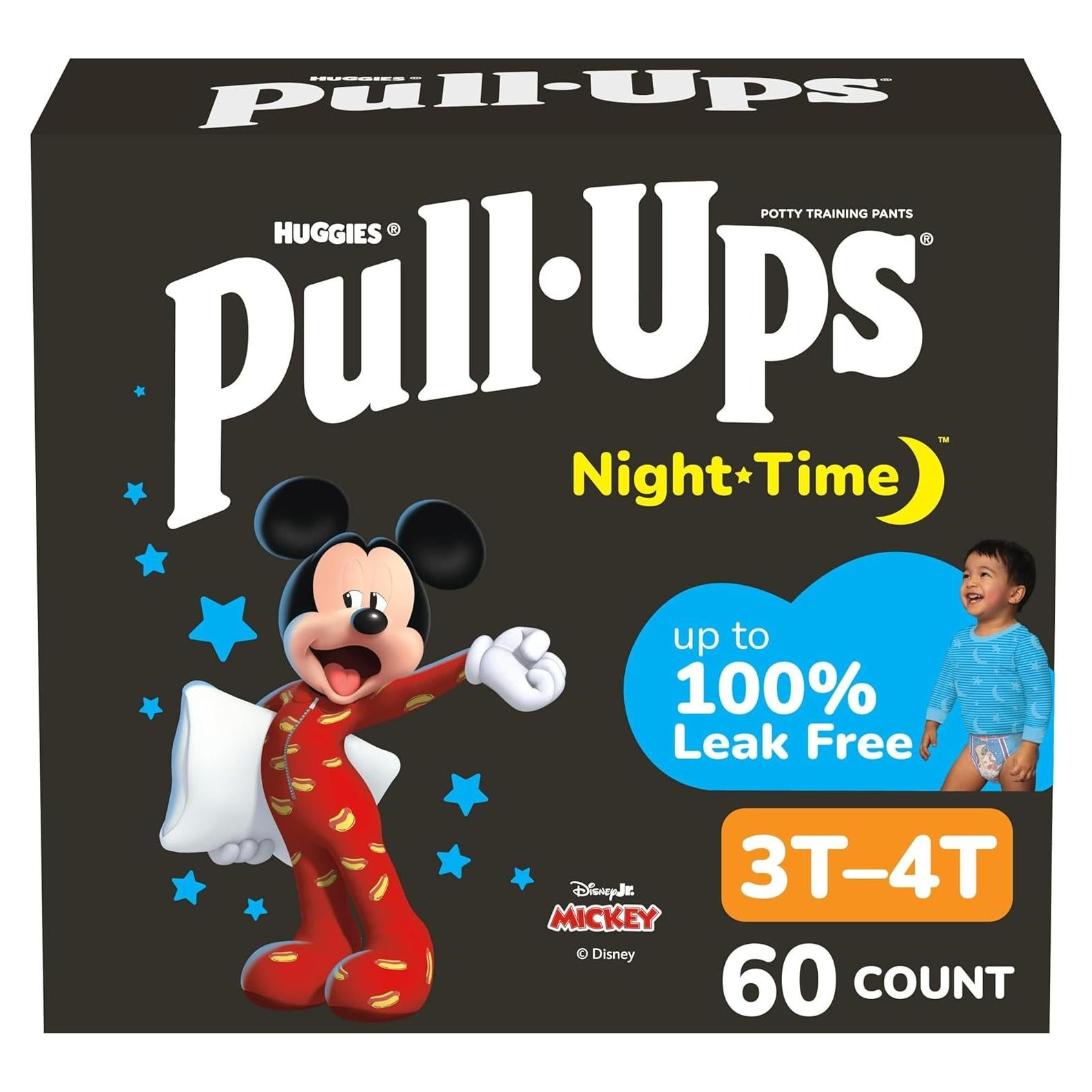 Pantalones de Entrenamiento Pull-Ups Niños 3T-4T 60 Unidades