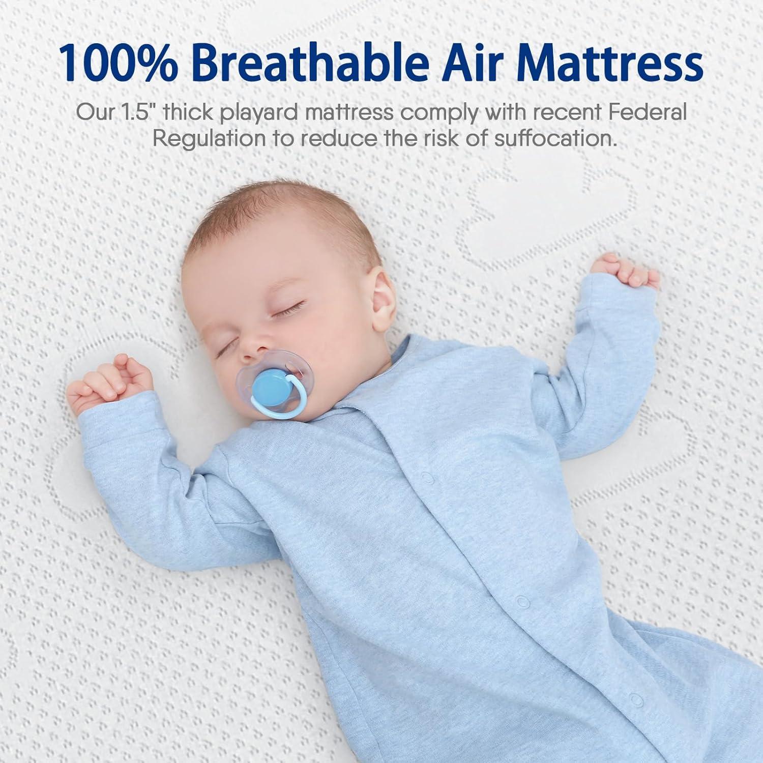 Colchón para cuna mini Obee Odee 83.82x50.8 cm transpirable