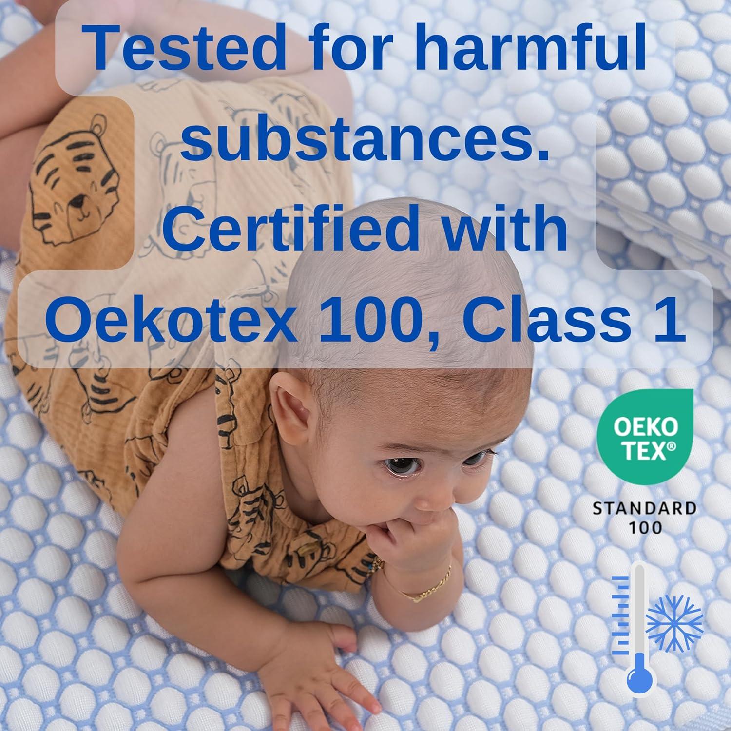 Protector de Colchón Refrigerante Little Dedi 70x140 cm Transpirable