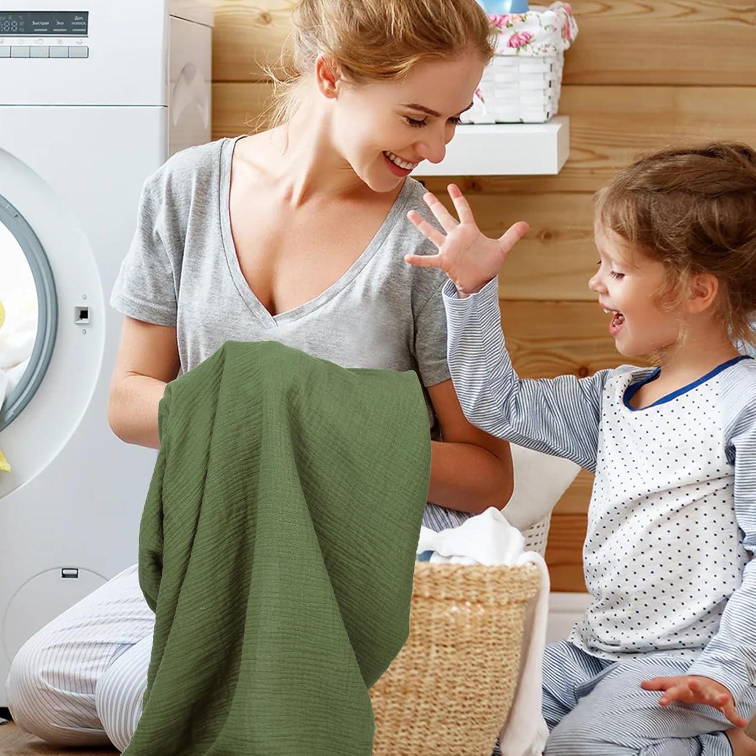 Paquete de 2 Sábanas Ajustables de Muselina Pet Rejoir - Cuna Estándar