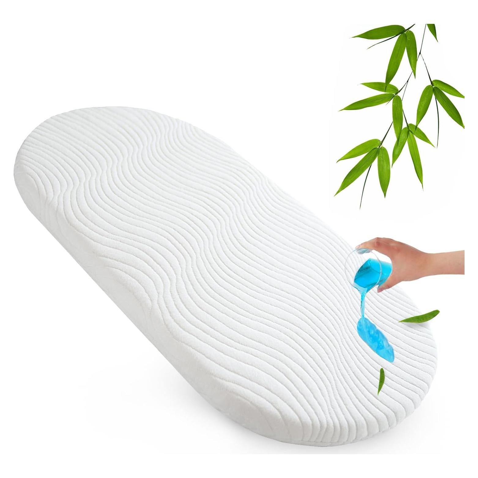 Colchón para Cuna Luv4babe 45.72x73.66cm Impermeable Lavable