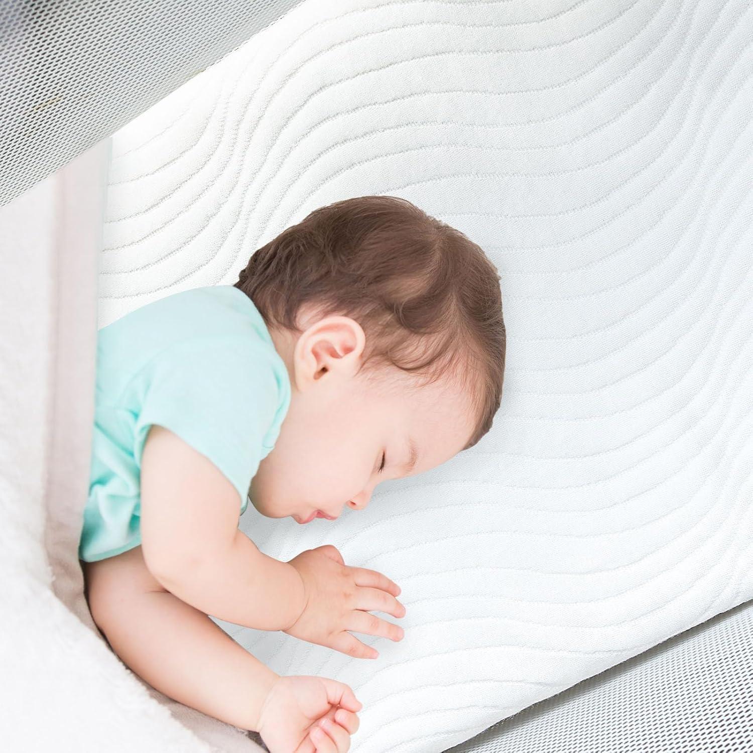 Colchón para Cuna Luv4babe 45.72x73.66cm Impermeable Lavable