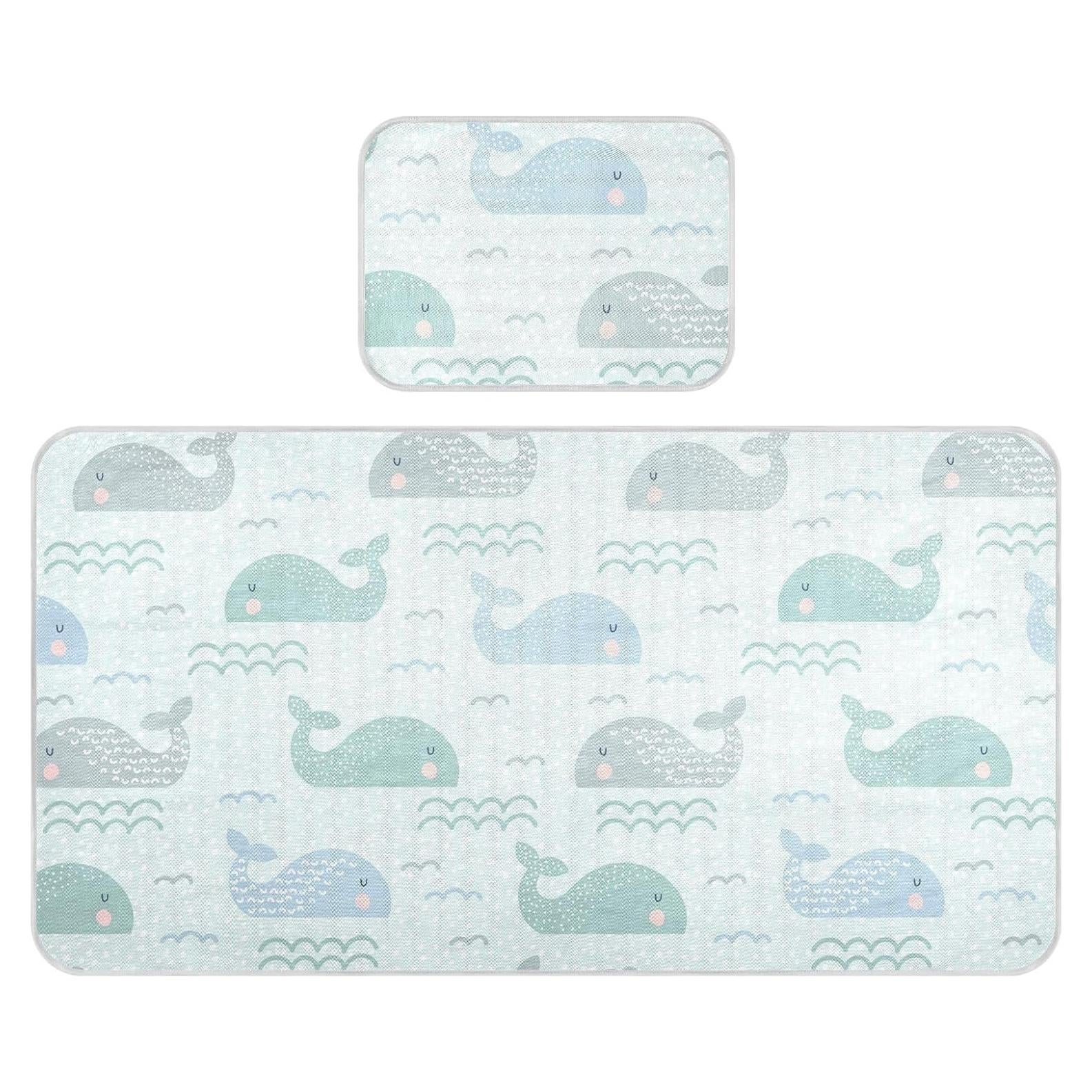 Alfombra Enfriadora para Bebé Burbuja 71x132 cm Seda Fría