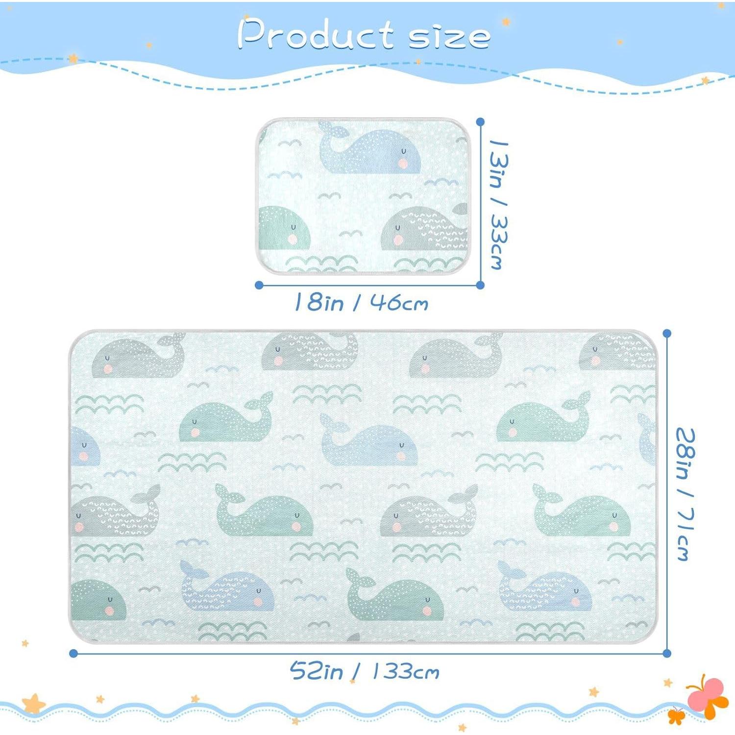 Alfombra Enfriadora para Bebé Burbuja 71x132 cm Seda Fría