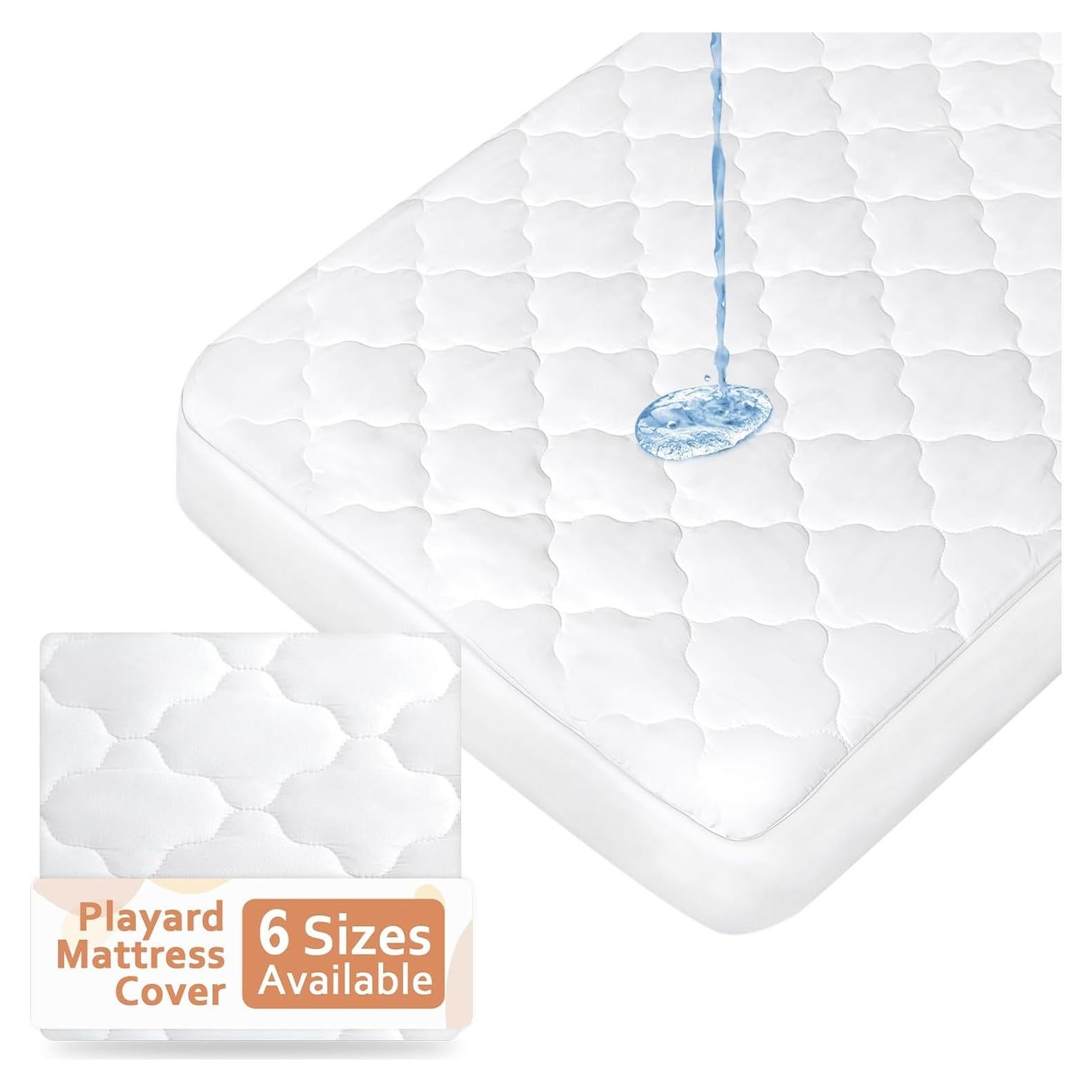 Protector de Colchón Moonsea para Pack and Play Baby Trend