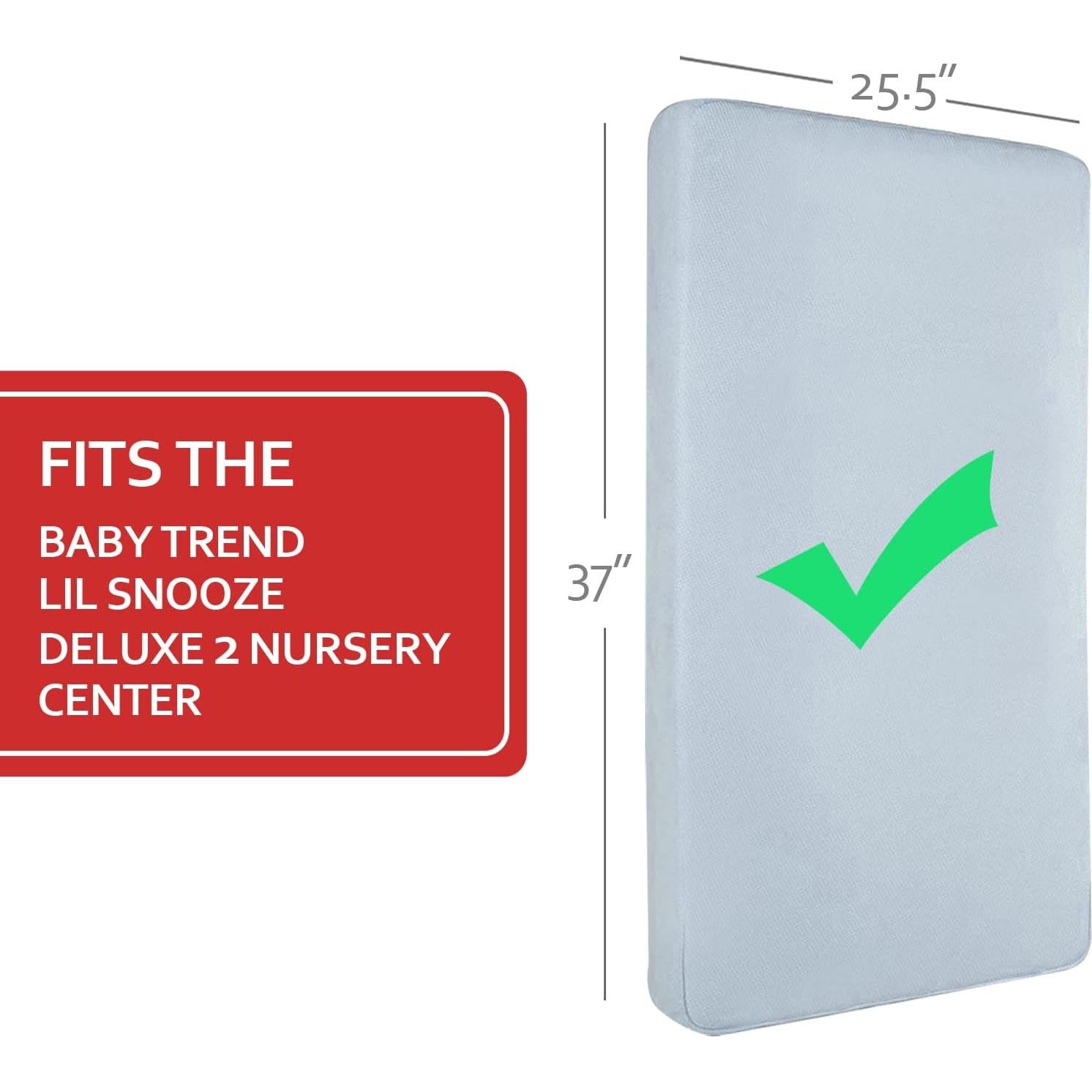 Protector de Colchón Moonsea para Pack and Play Baby Trend