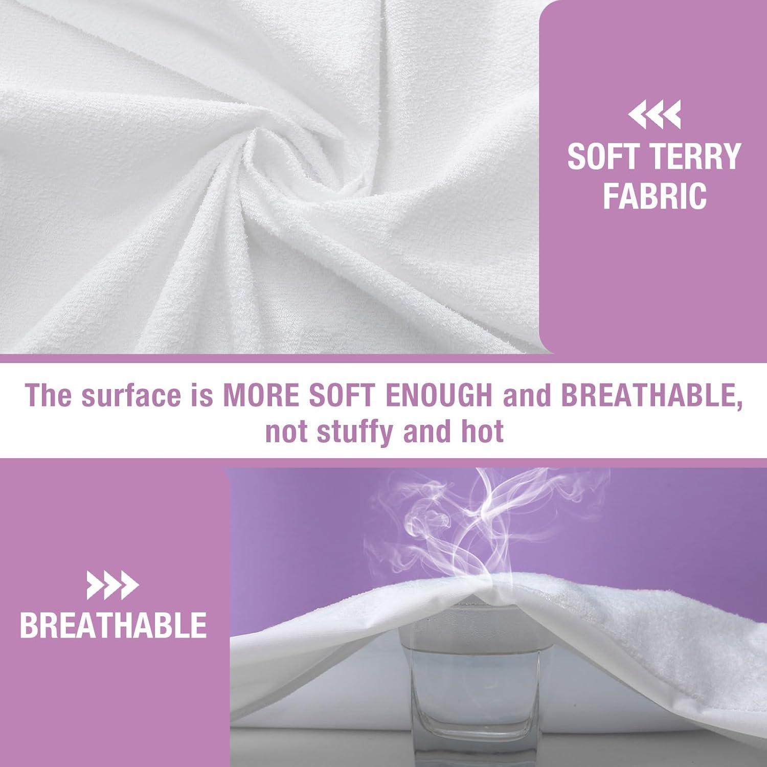 Protector de Colchón Impermeable Akicia Individual 45.72 cm