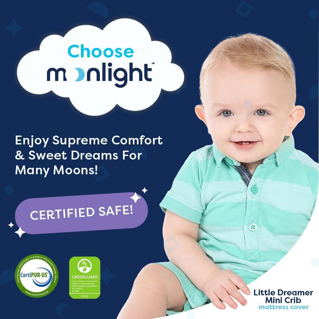 Cubierta de colchón impermeable Moonlight Little Dreamer 61x97cm
