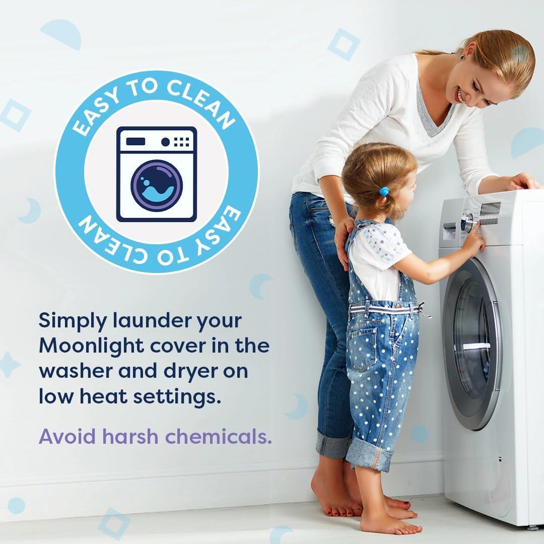 Cubierta de colchón impermeable Moonlight Little Dreamer 61x97cm