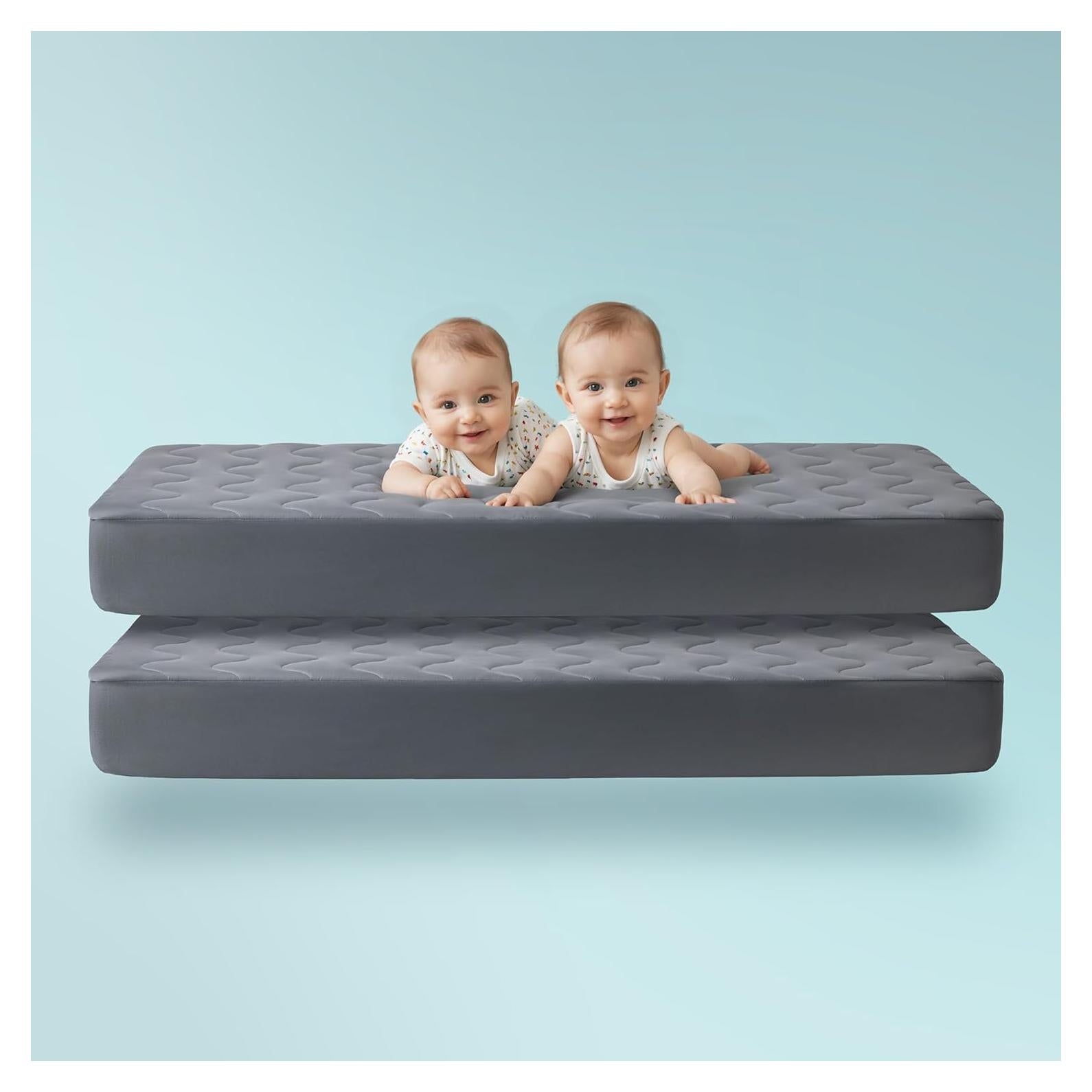 Protector de Colchón Impermeable SLEEP ZONE 2 Piezas 71x132 cm