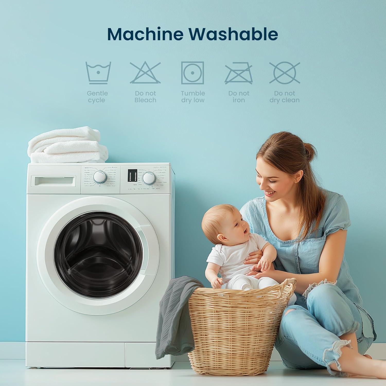 Protector de Colchón Impermeable SLEEP ZONE 2 Piezas 71x132 cm