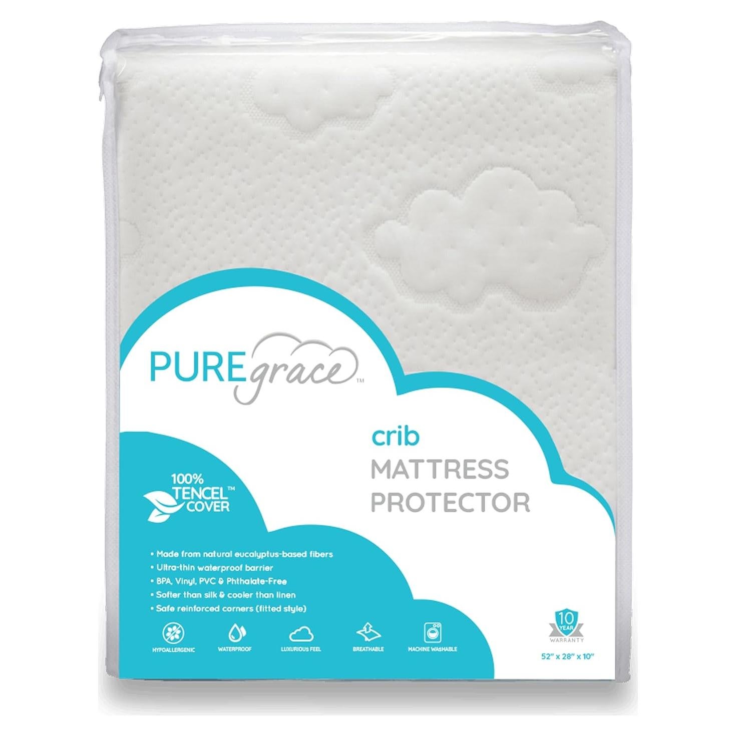 Protector de Colchón TENCEL PUREgrace para Cuna - Impermeable