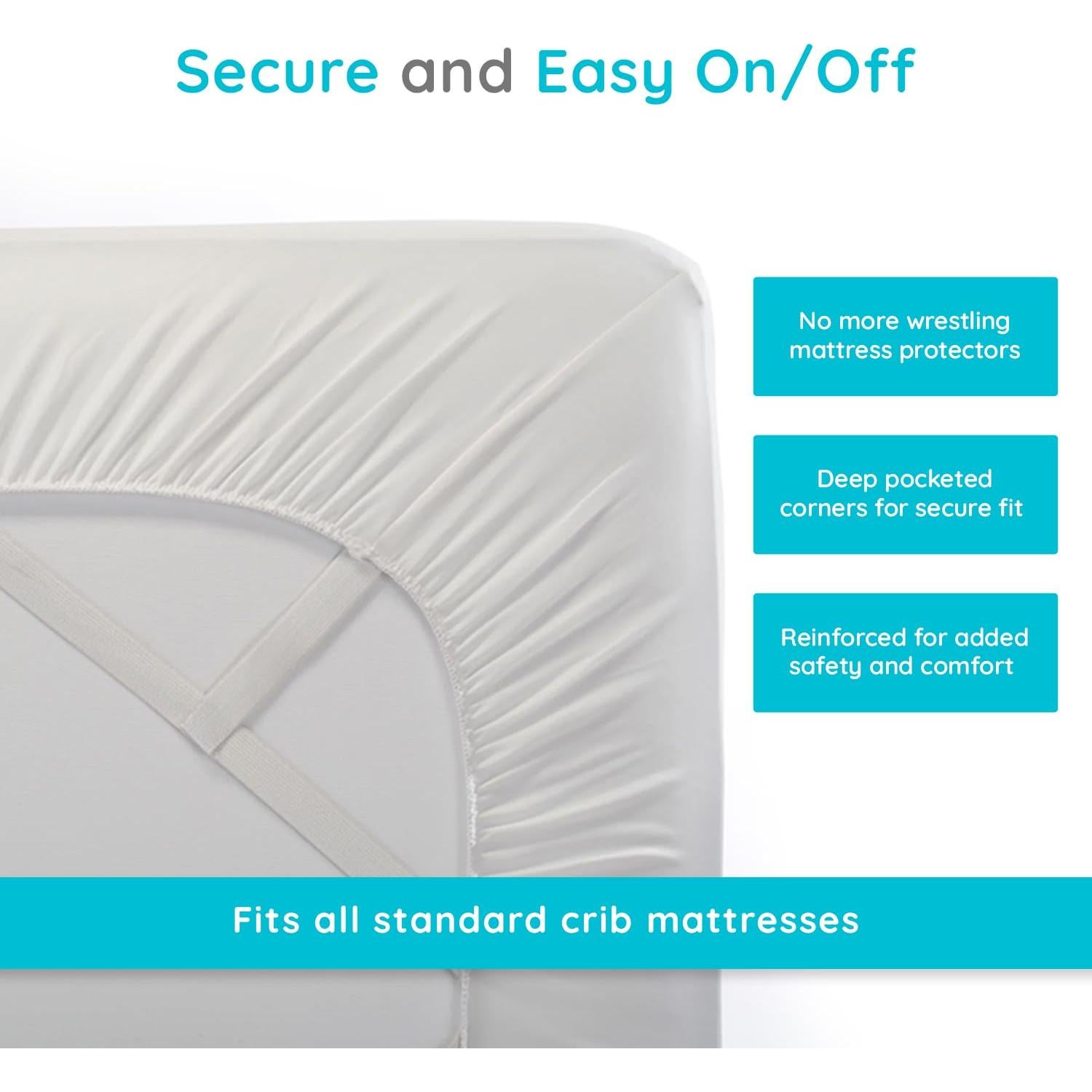 Protector de Colchón TENCEL PUREgrace para Cuna - Impermeable