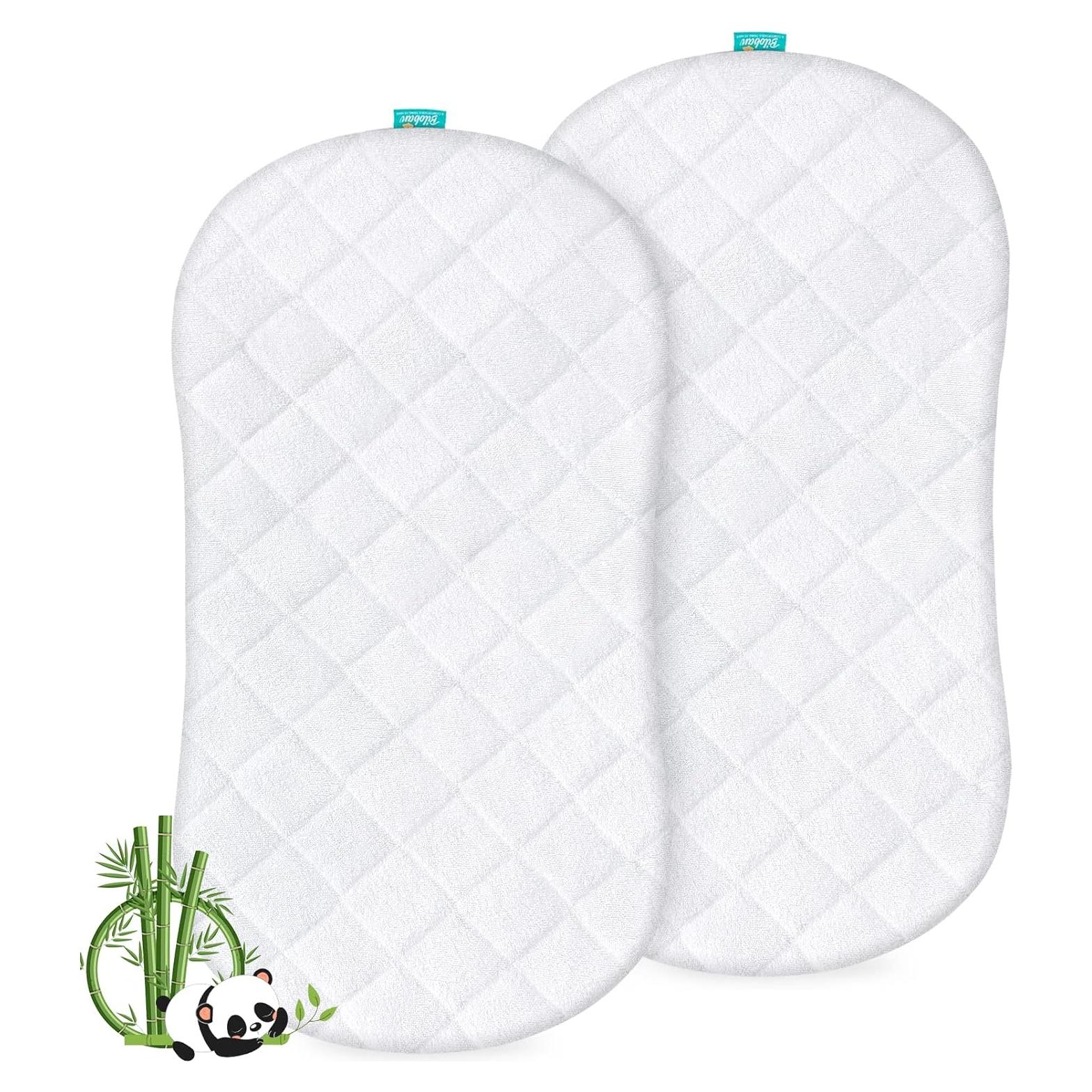 Protector de Colchón para Cuna Biloban Ovalado 45.72x76.2 cm