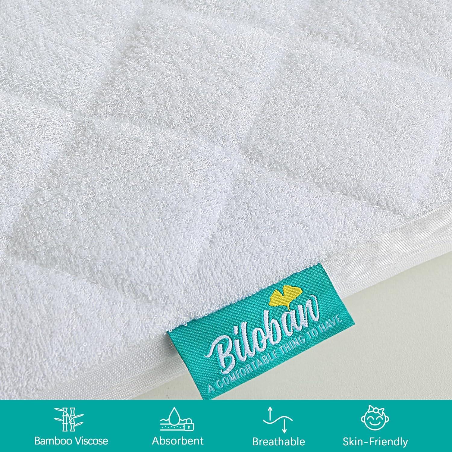 Protector de Colchón para Cuna Biloban Ovalado 45.72x76.2 cm