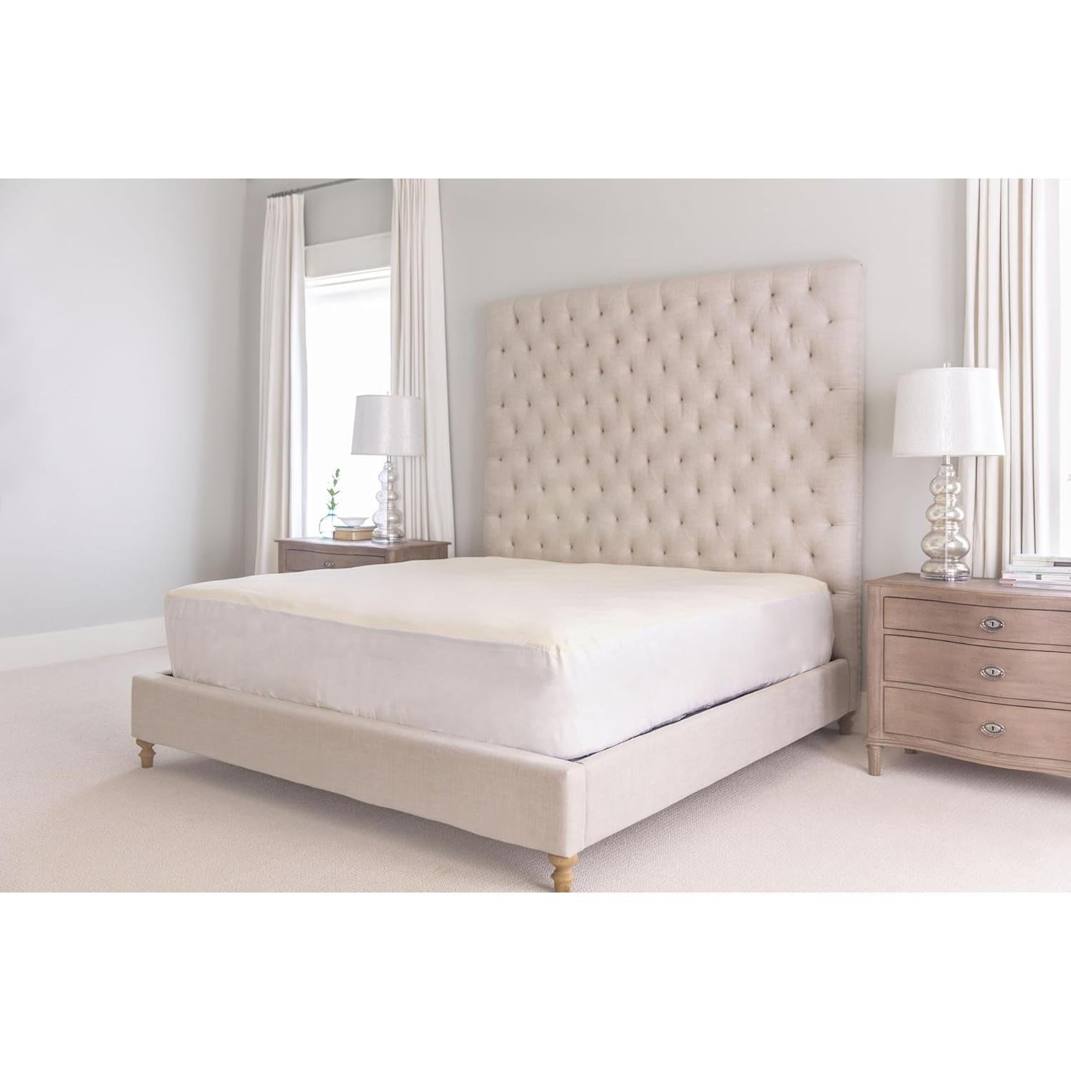 Protector de Colchón Impermeable Naturepedic Individual Orgánico