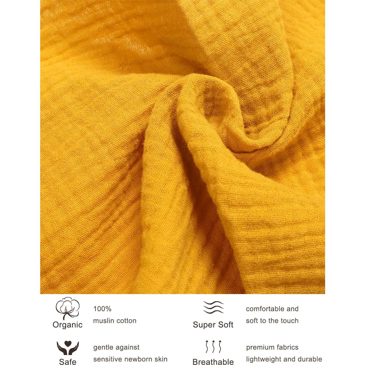 Sábanas para cuna ZURLEFY 81x40 cm Algodón Amarillo