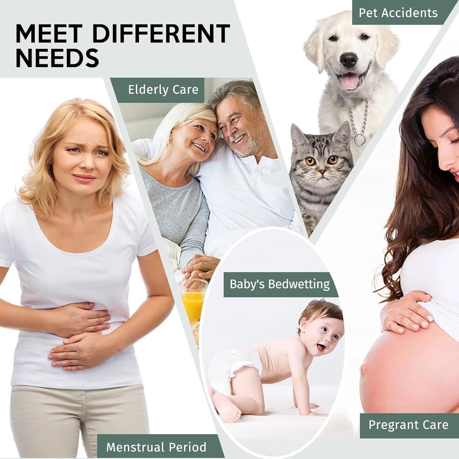 Protector de Colchón Queen MUXHOMO Impermeable Transpirable