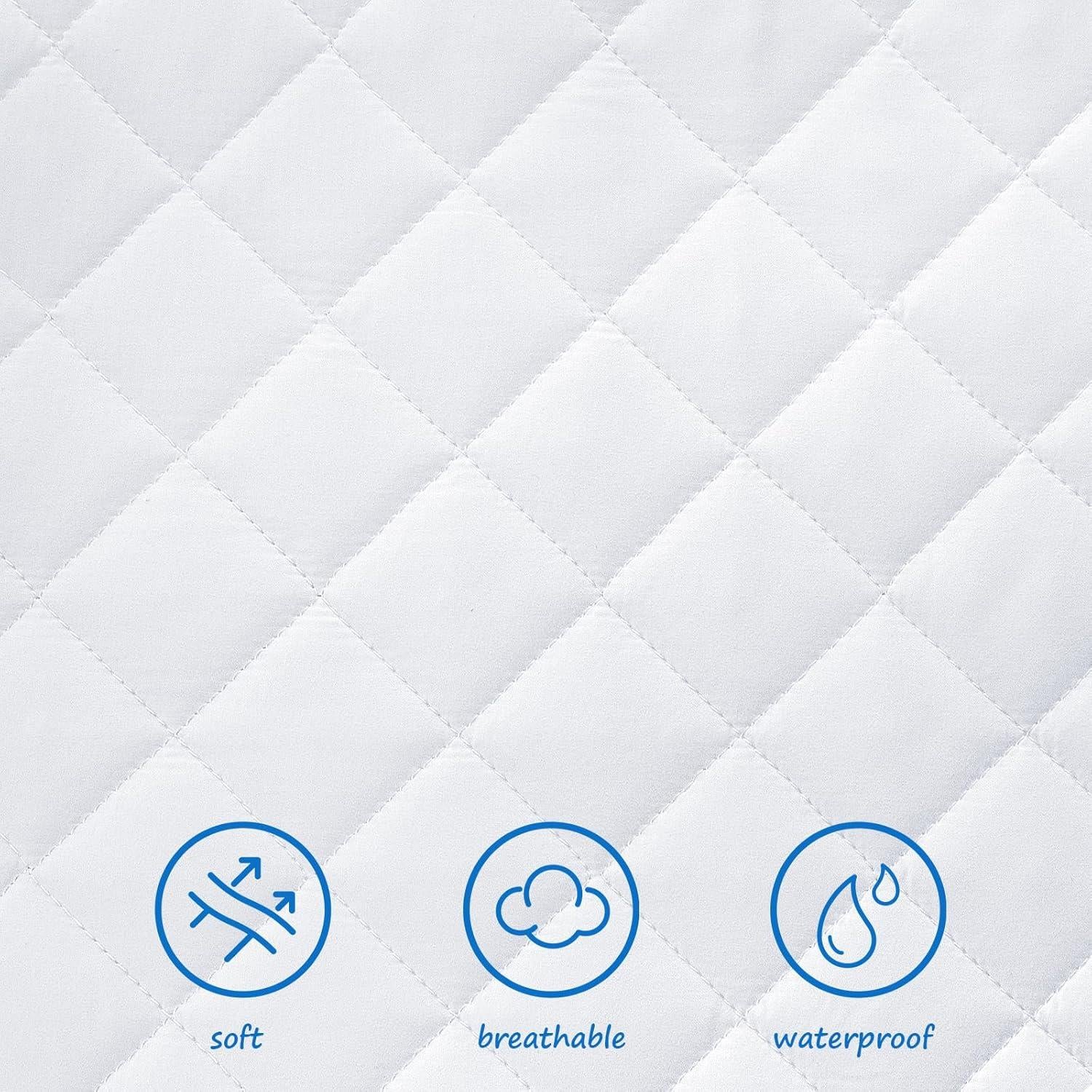 Funda de Colchón Impermeable para Cuna de Lado Coldwind - 2 Piezas