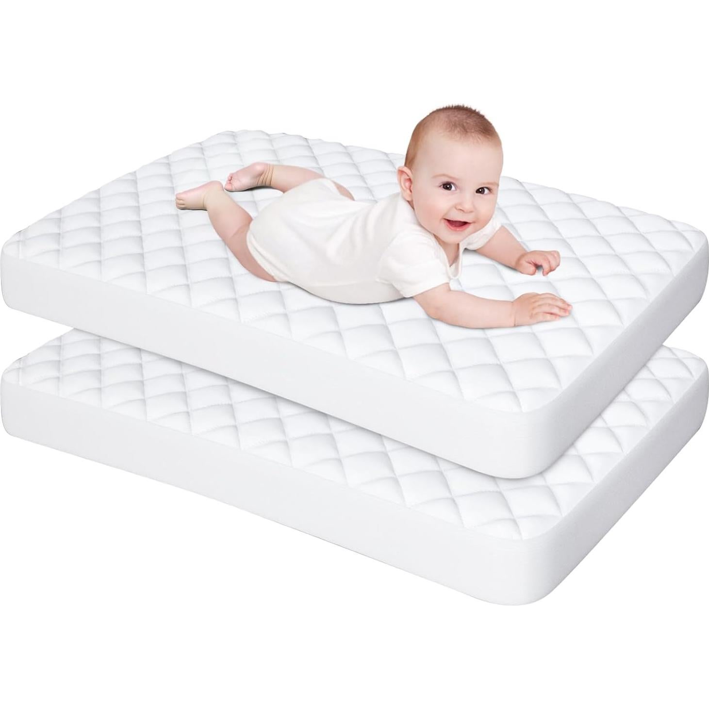 Funda de Colchón Impermeable para Cuna de Lado Coldwind - 2 Piezas
