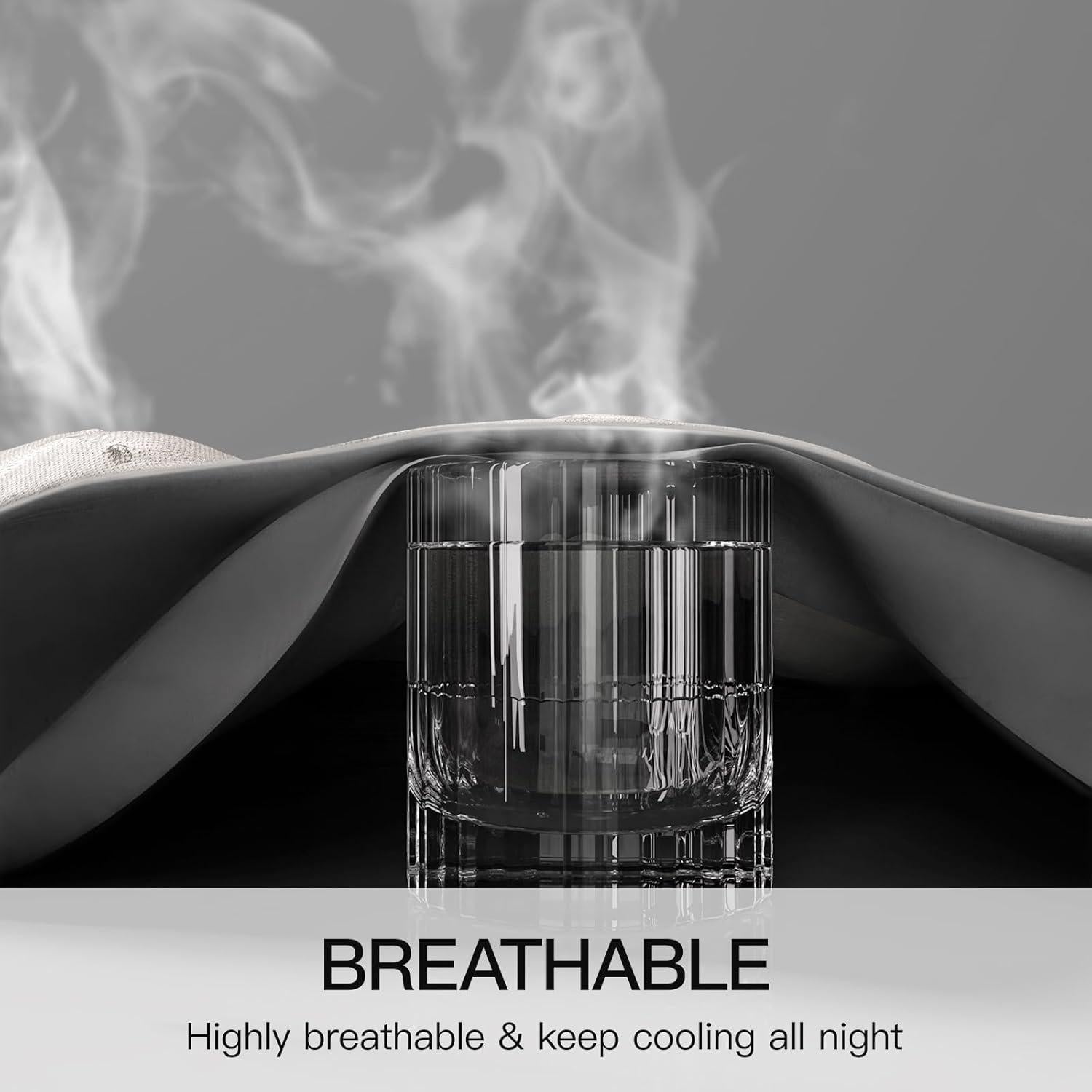 Protector de Colchón CHILLSUN Queen Hipoalergénico Blanco