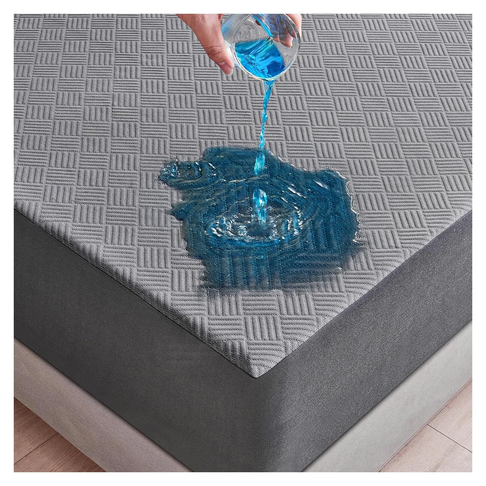 Protector de Colchón Completo Inooro Impermeable 190.5x137.2cm