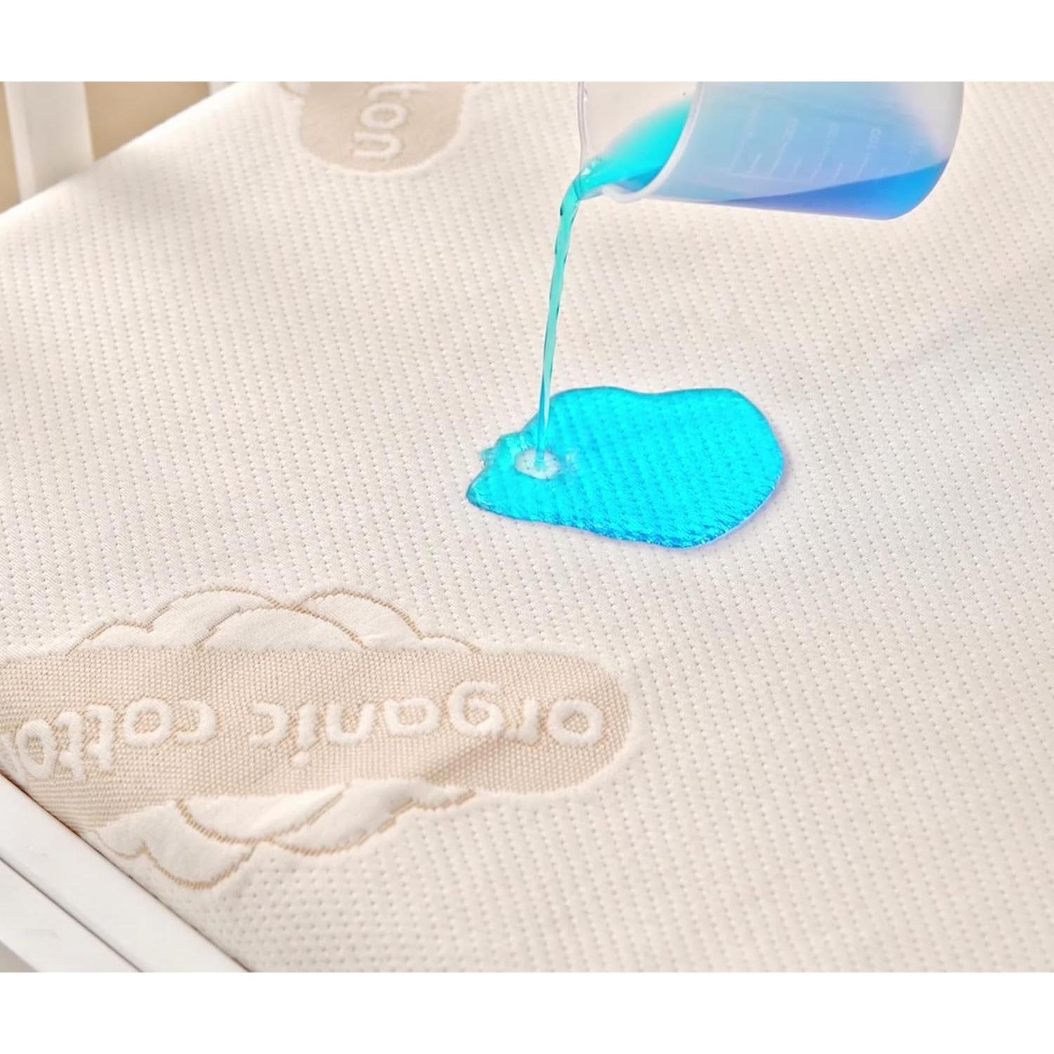 Protector de Colchón Orgánico MATTSHIELD para Cuna 132x71 cm