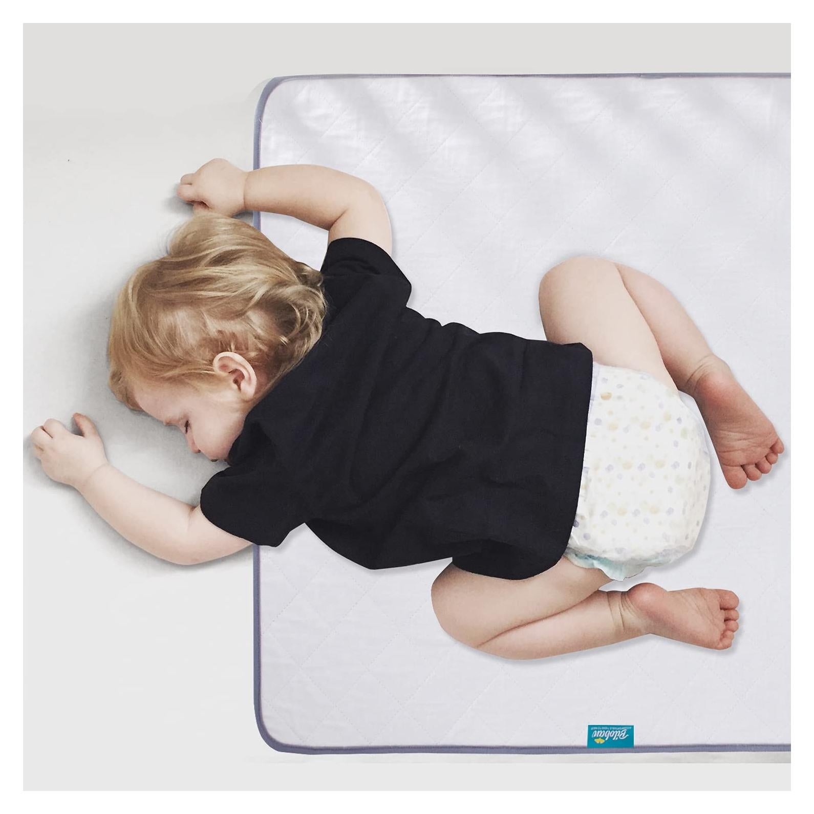 Protector de Colchón Impermeable Biloban 68.6x96.5cm Blanco