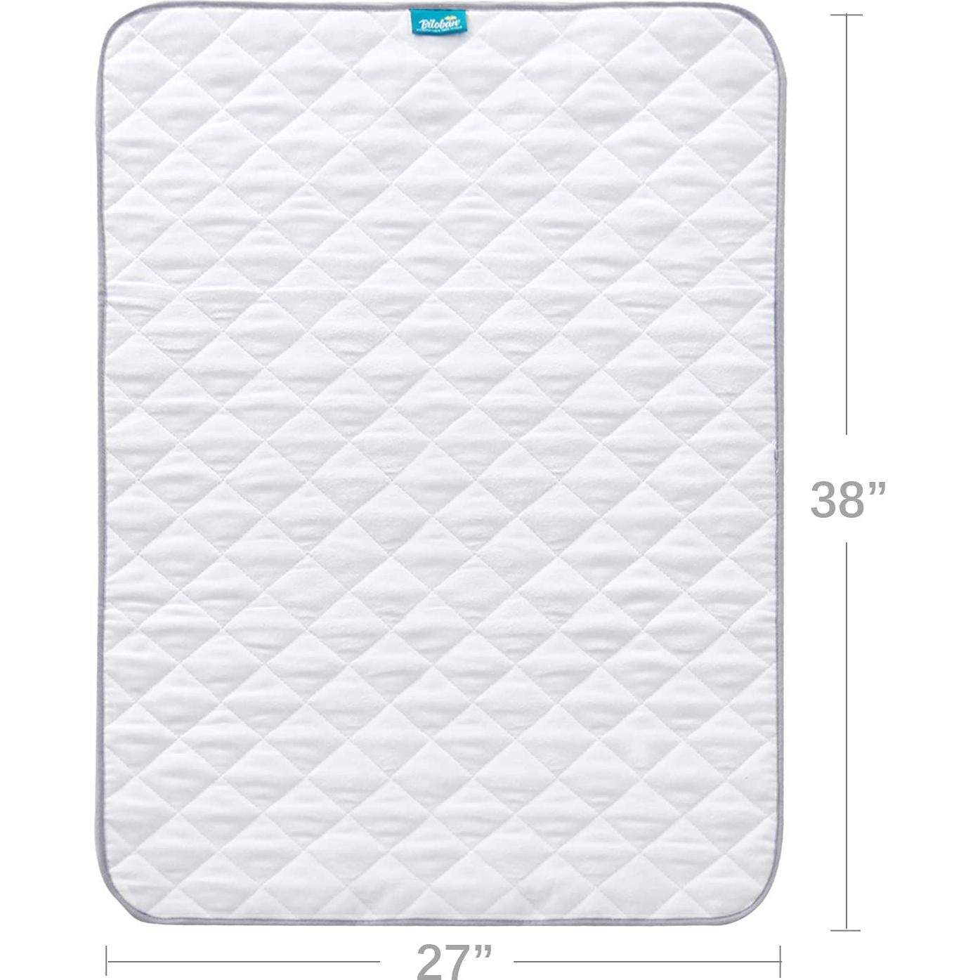 Protector de Colchón Impermeable Biloban 68.6x96.5cm Blanco